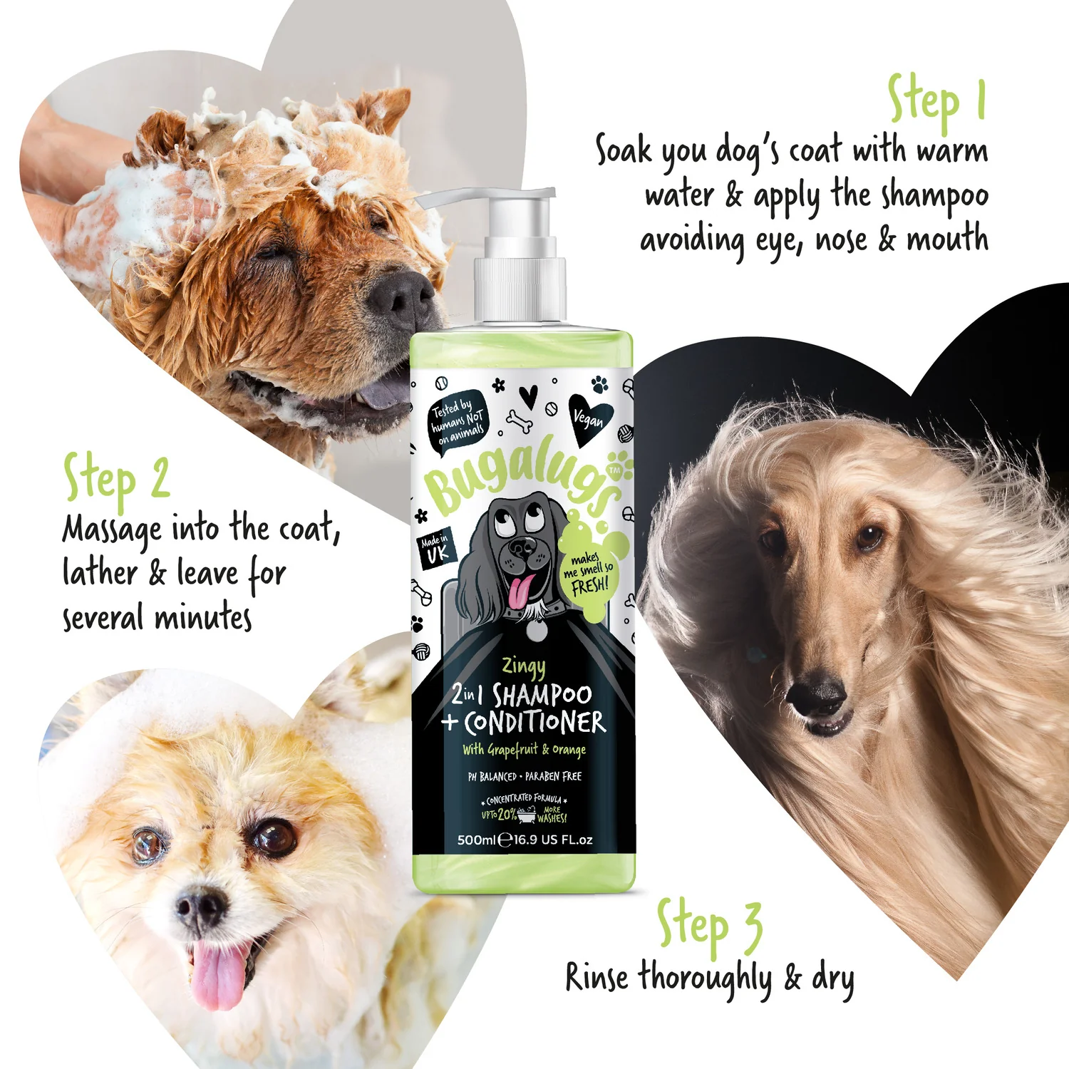 Zingy 2-in-1 Shampoo & Conditioner with Grapefruit & Orange - Image 14
