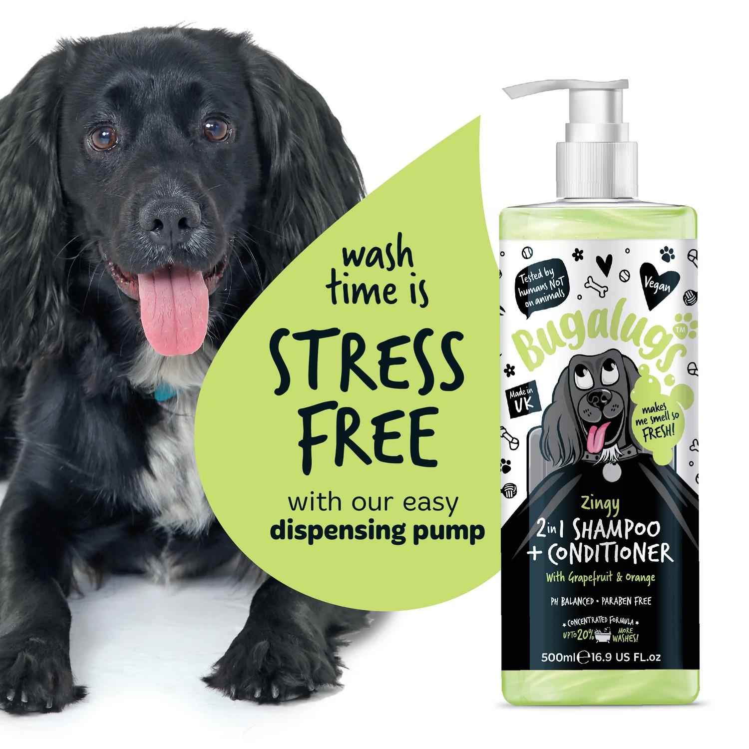 Zingy 2-in-1 Shampoo & Conditioner with Grapefruit & Orange - Image 9