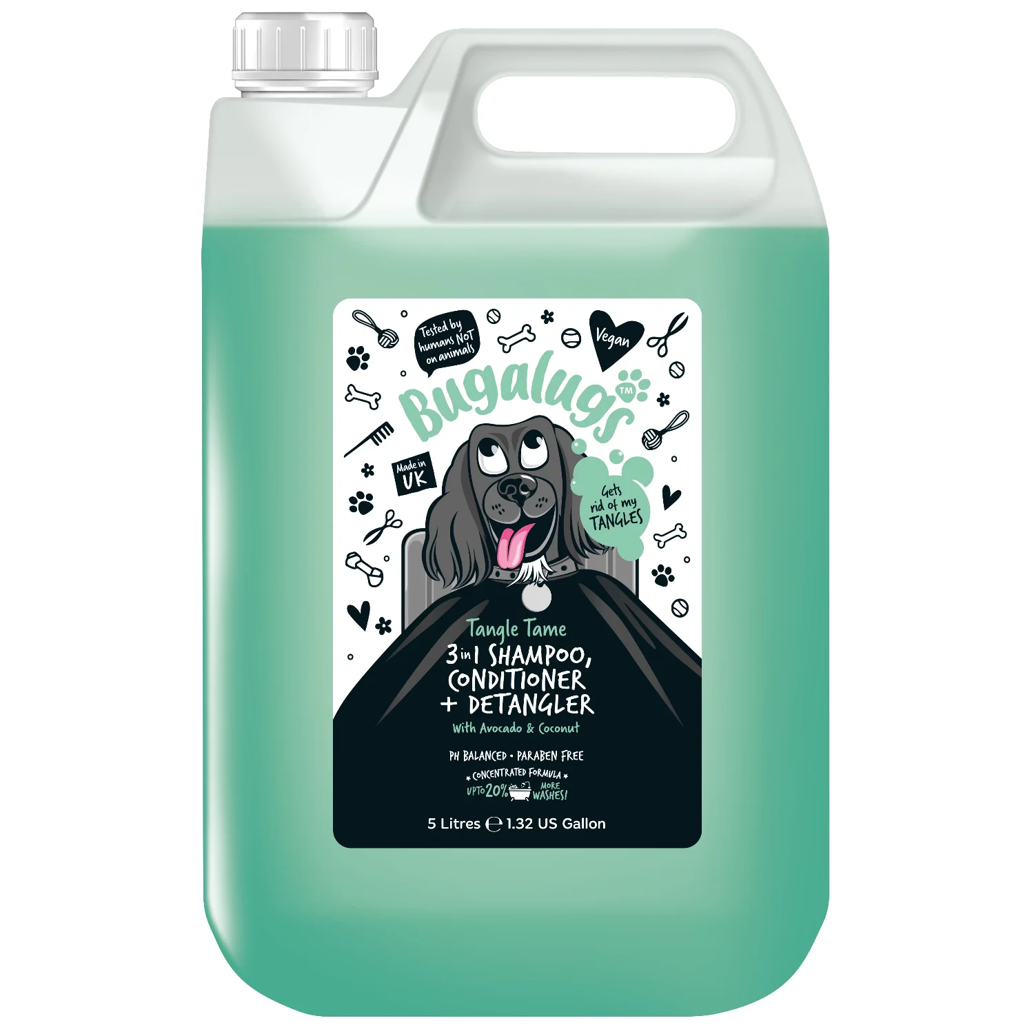 Tangle Tame 3-in-1 Dog Shampoo, Conditioner & Detangler - Image 10