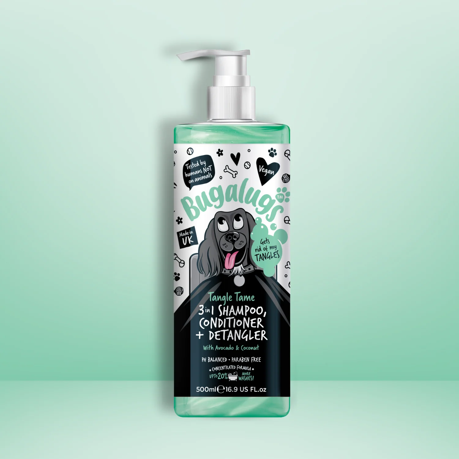 Tangle Tame 3-in-1 Dog Shampoo, Conditioner & Detangler - Image 7