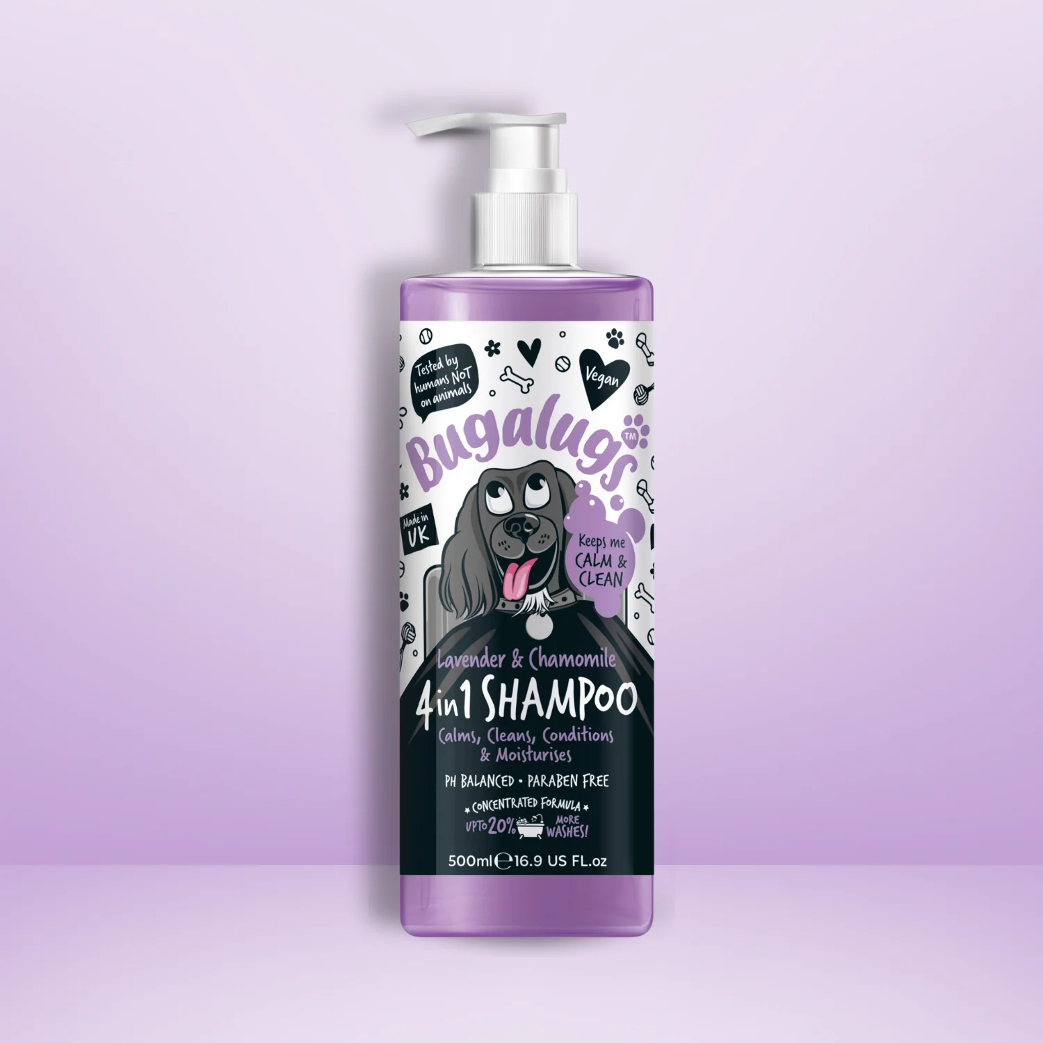 Lavender & Chamomile 4-in-1 Calming Dog Shampoo - Image 7