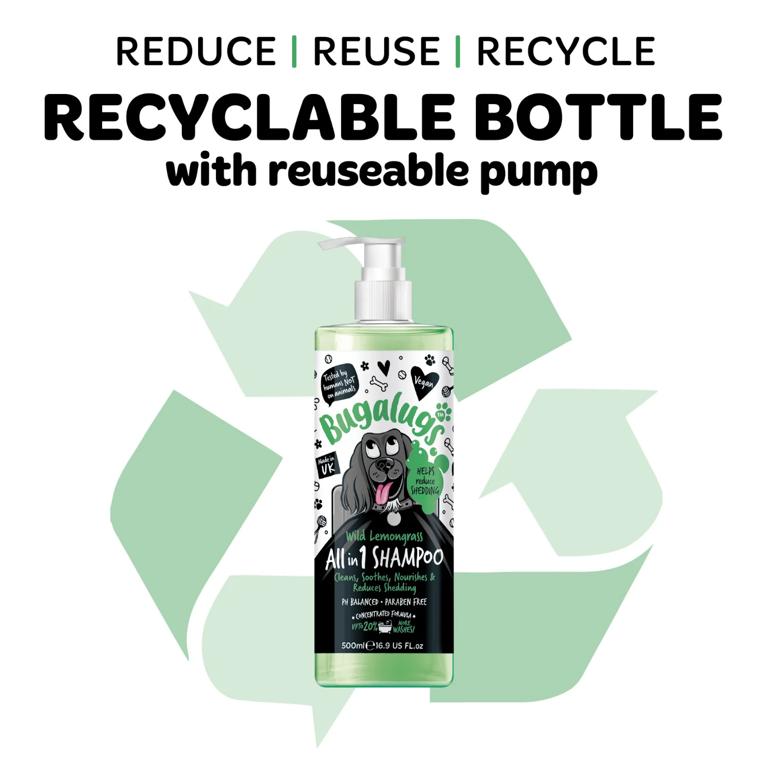 Wild Lemongrass All in 1 Dog Shampoo with Shed Control - Image 6