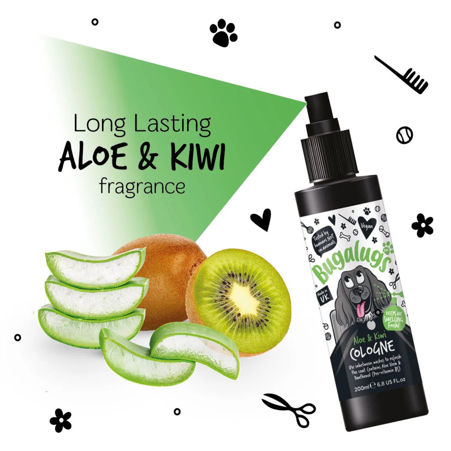 Aloe & Kiwi Dog Cologne - Image 2
