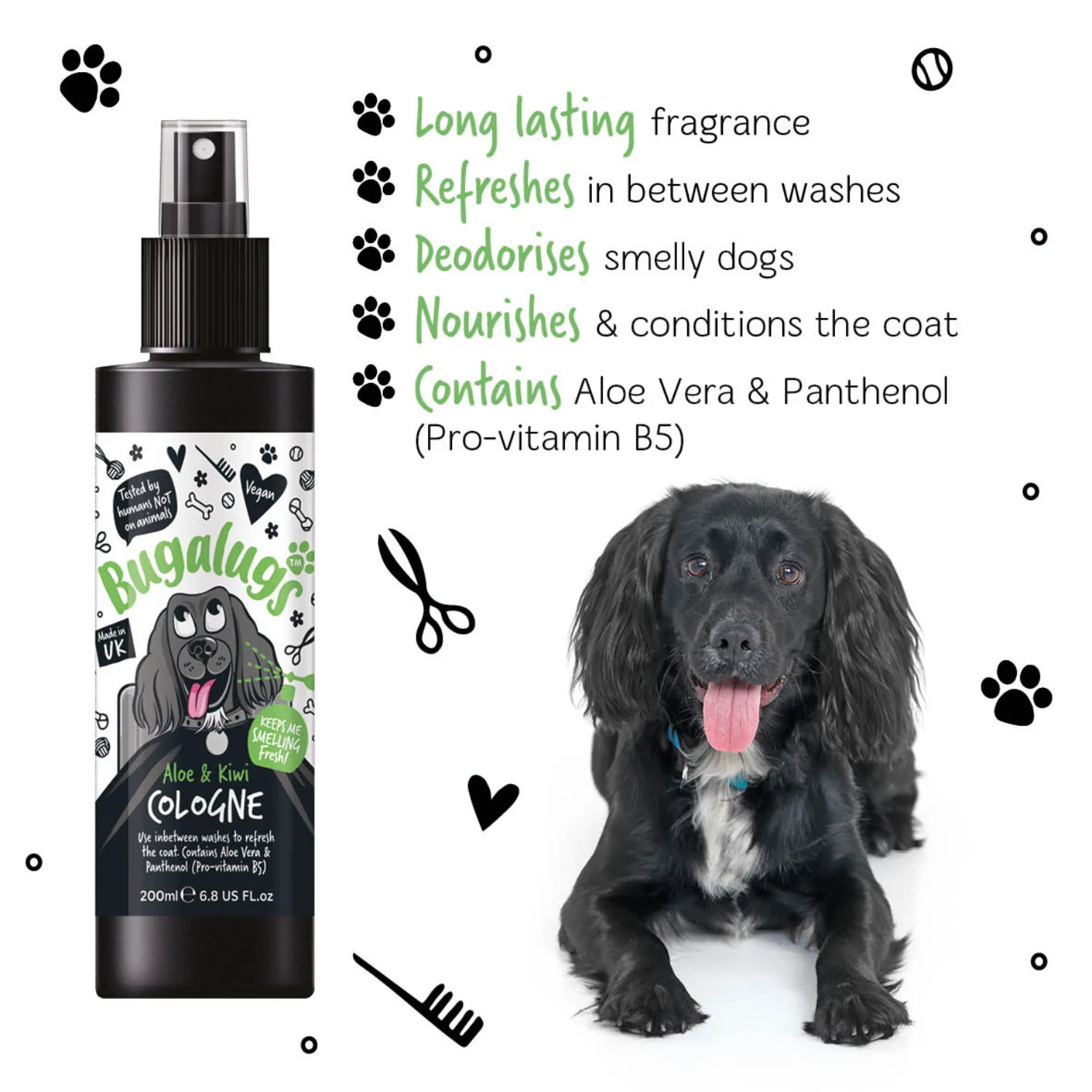 Aloe & Kiwi Dog Cologne - Image 4