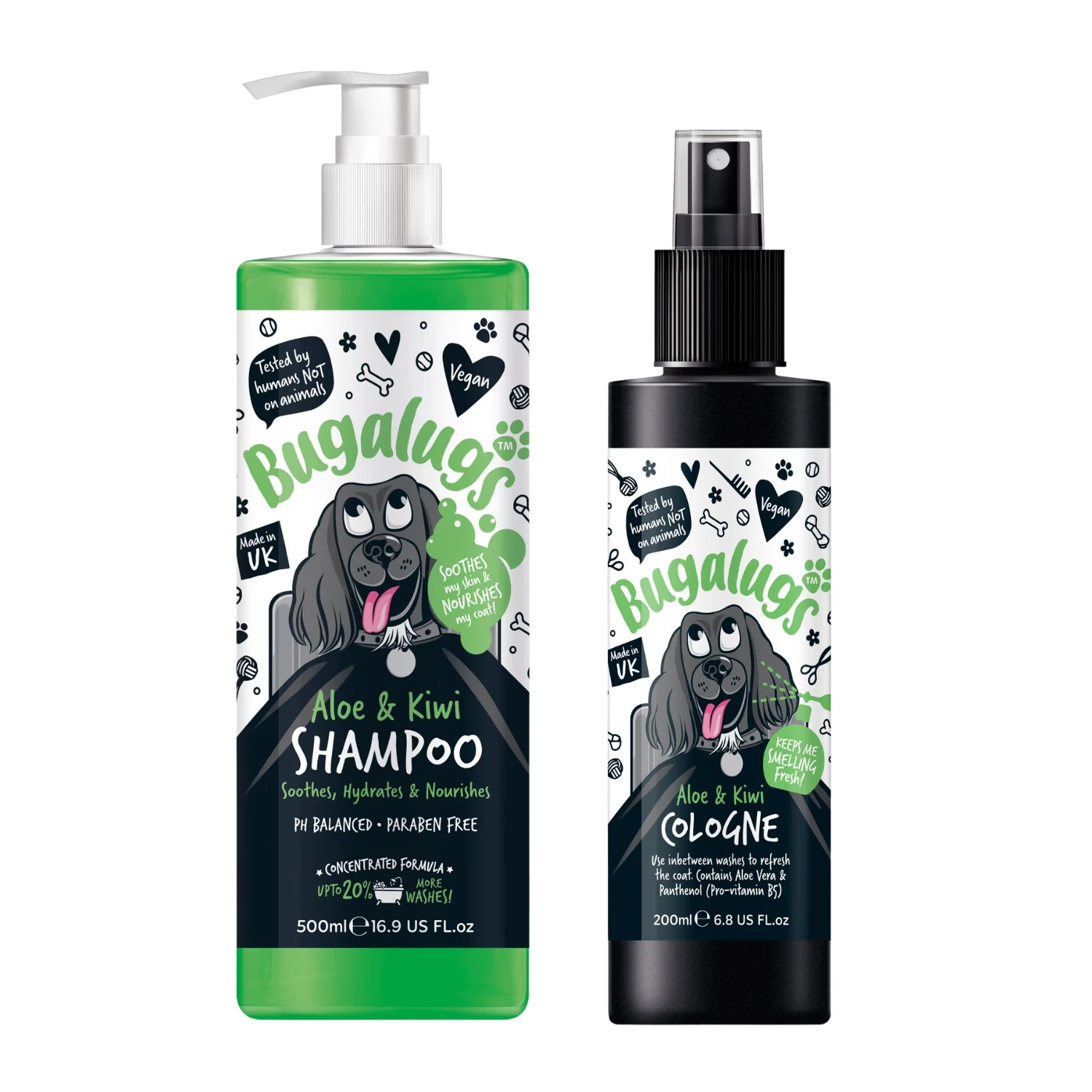Aloe & Kiwi Dog Grooming Bundle