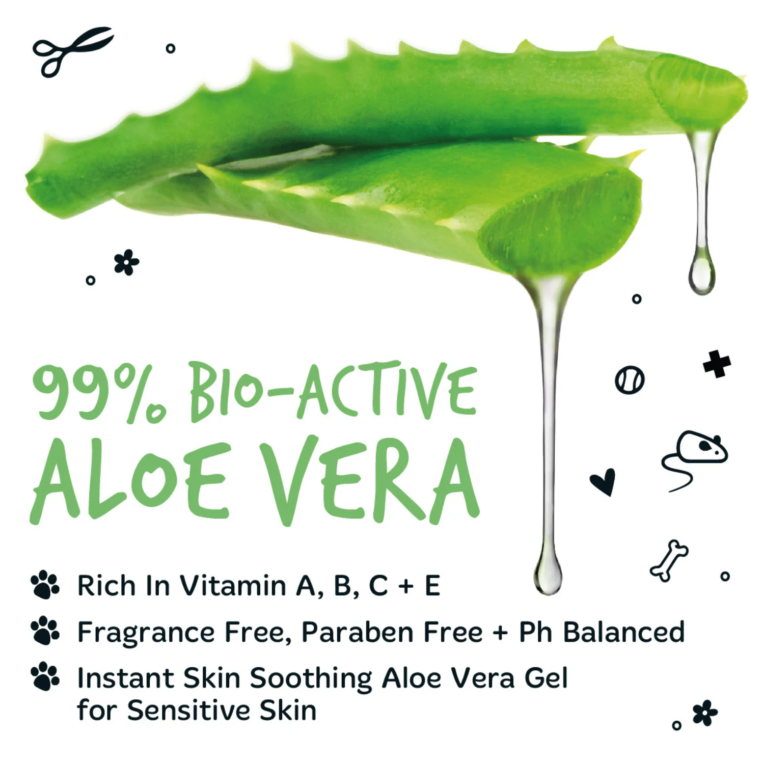 Aloe Vera Soothing Gel for Pets 500ml - Image 5