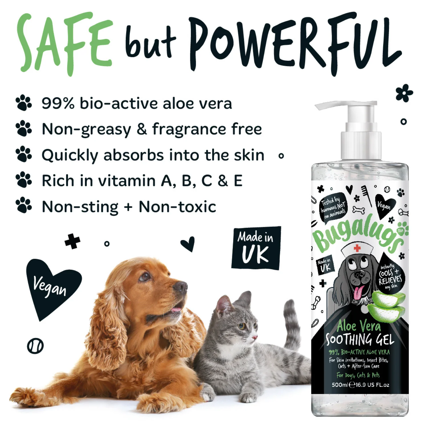 Aloe Vera Soothing Gel for Pets 500ml - Image 8