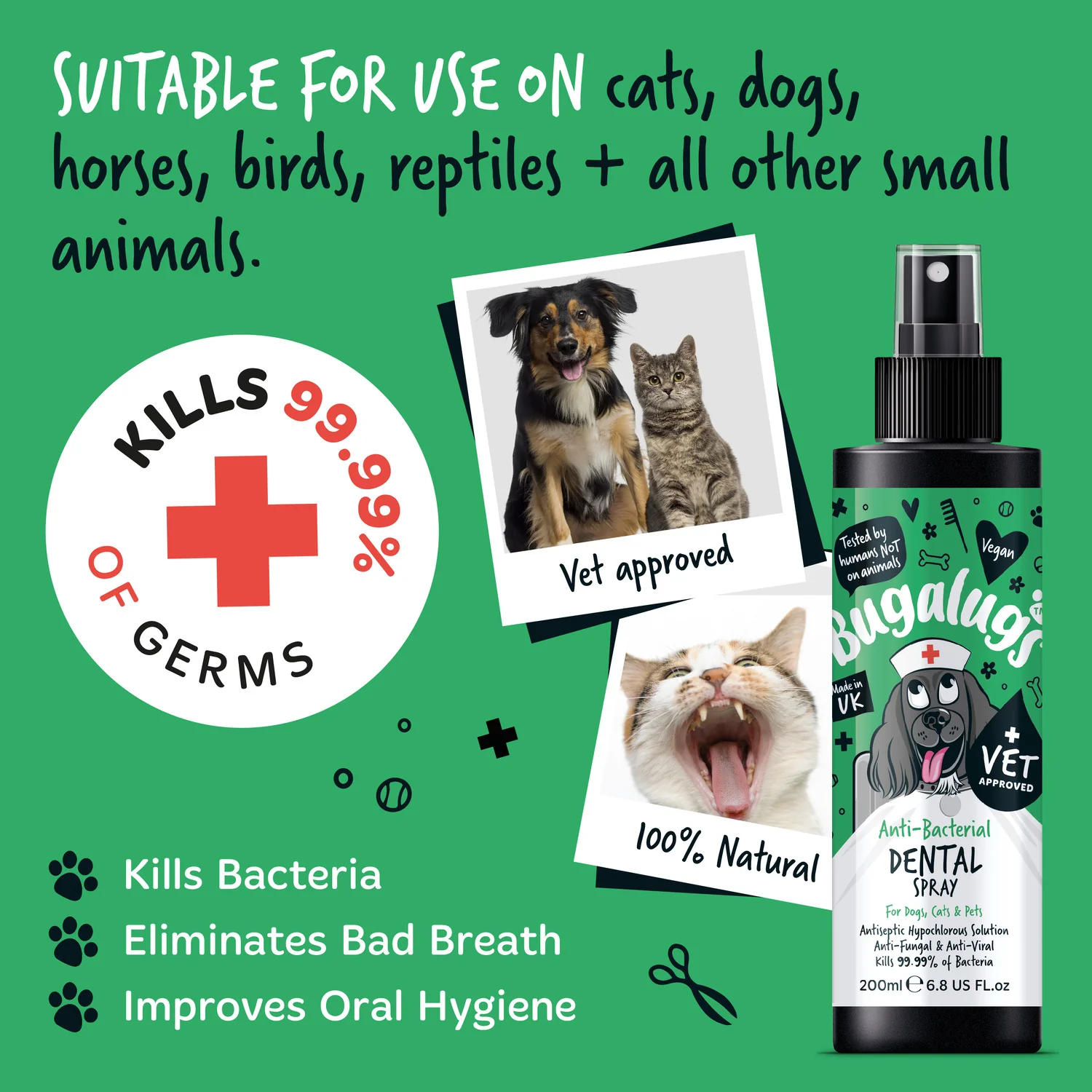 Antibacterial Dental Spray for Dogs, Cats & Pets - Image 8