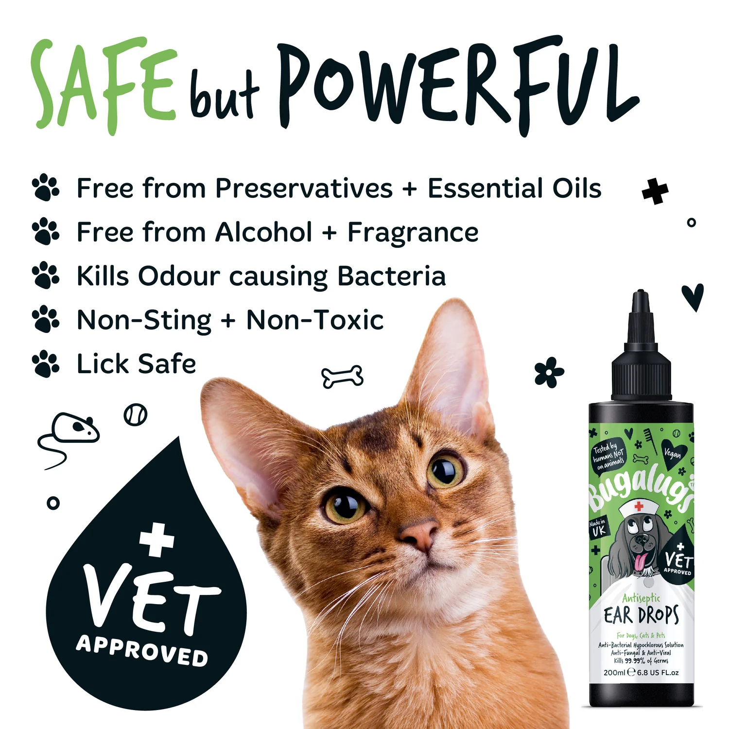 Antiseptic Ear Drops for Dogs, Cats & Pets - Image 8