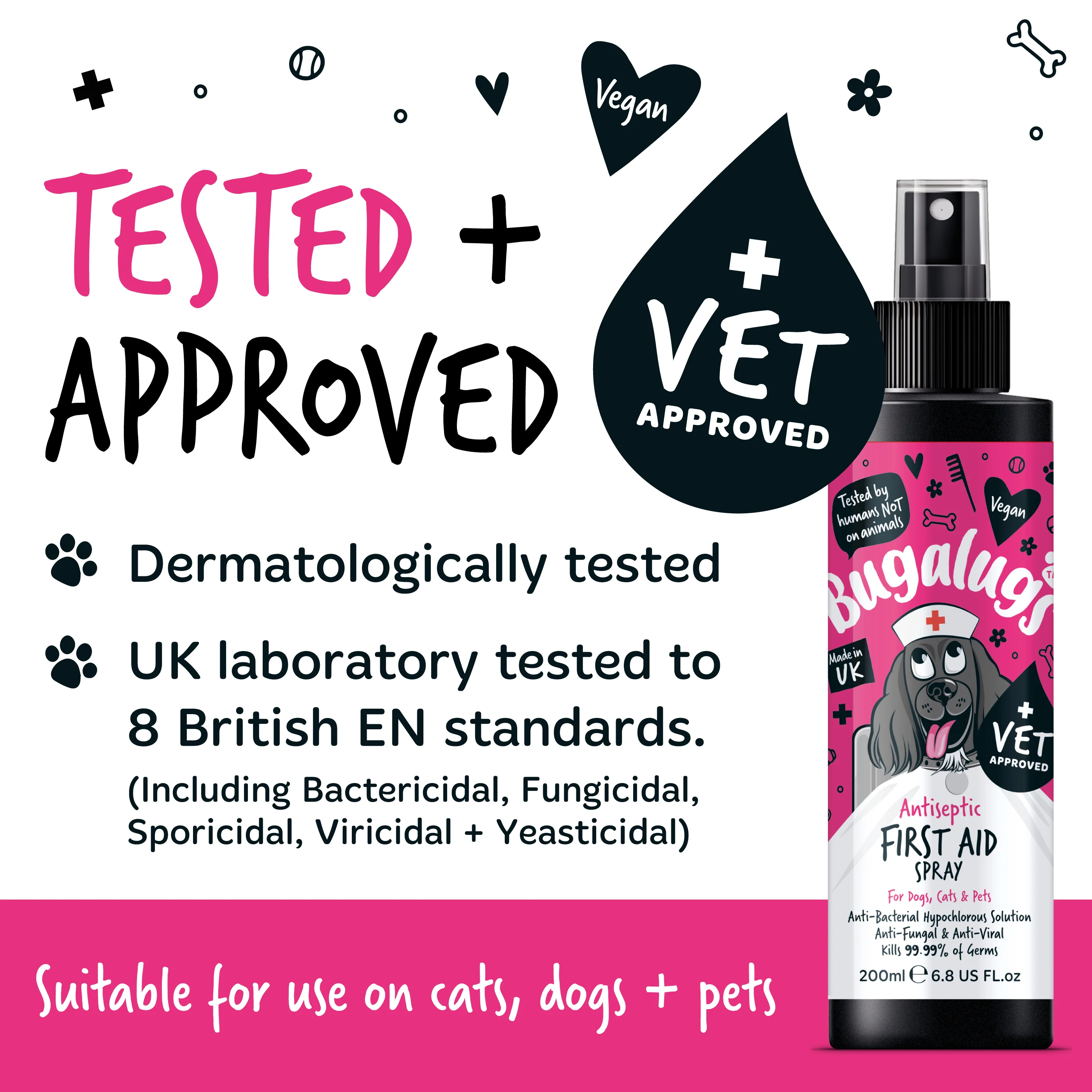 Antiseptic First Aid Spray for Dogs, Cats & Pets - Image 10