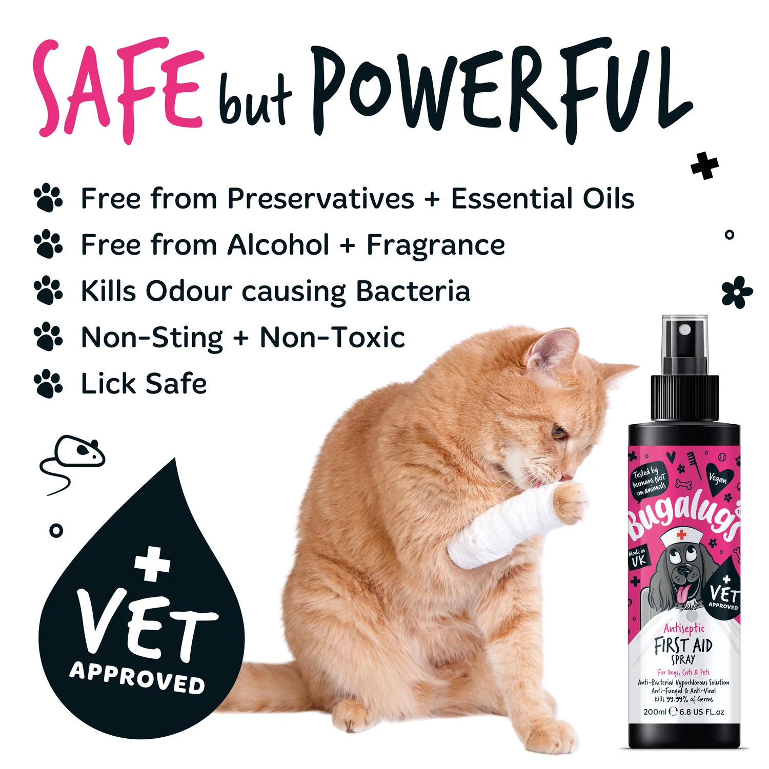 Antiseptic First Aid Spray for Dogs, Cats & Pets - Image 5