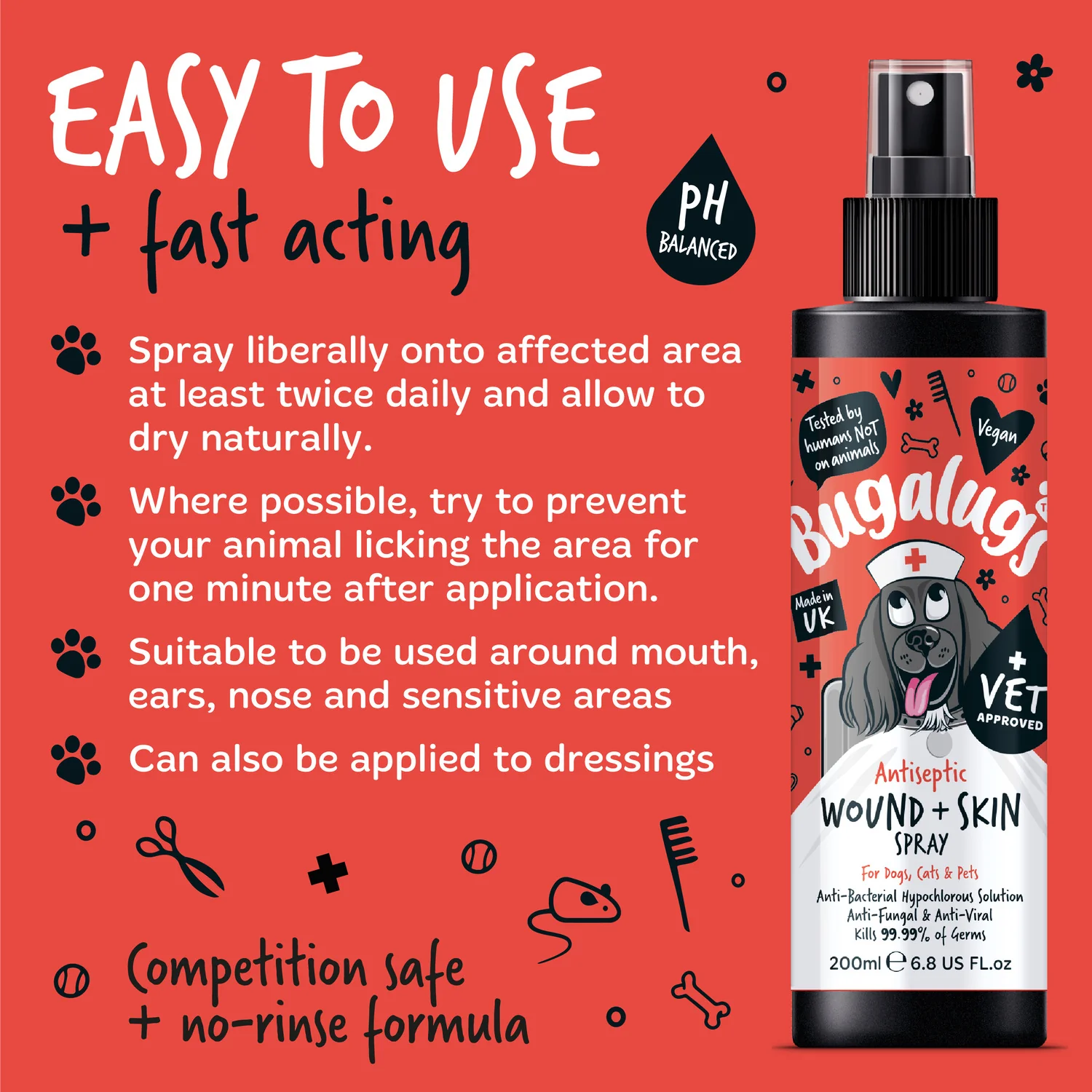 Antiseptic Wound & Skin Spray for Dogs, Cats & Pets - Image 6