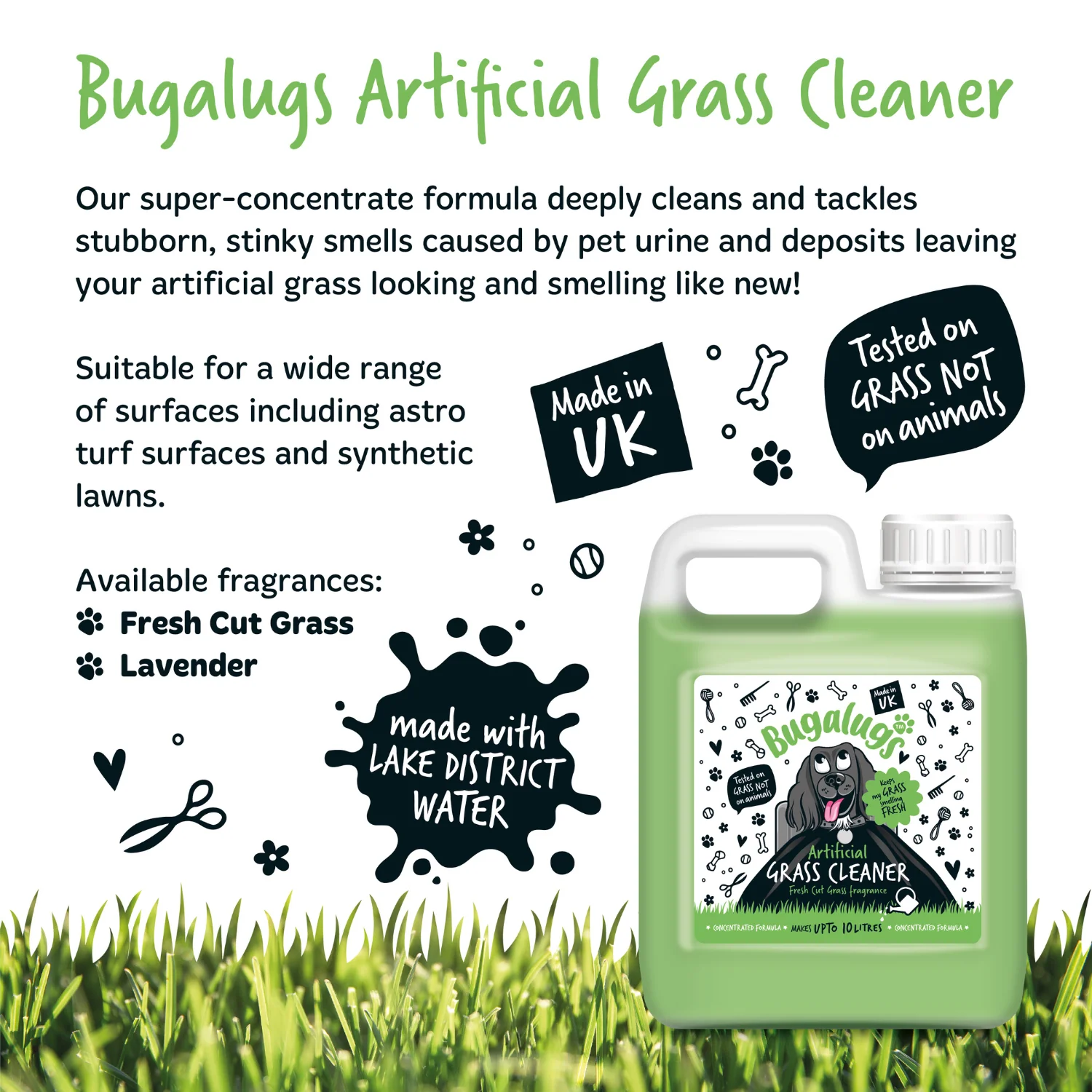 Artificial Grass Cleaner in Fresh Cut Grass Fragrance - Image 3