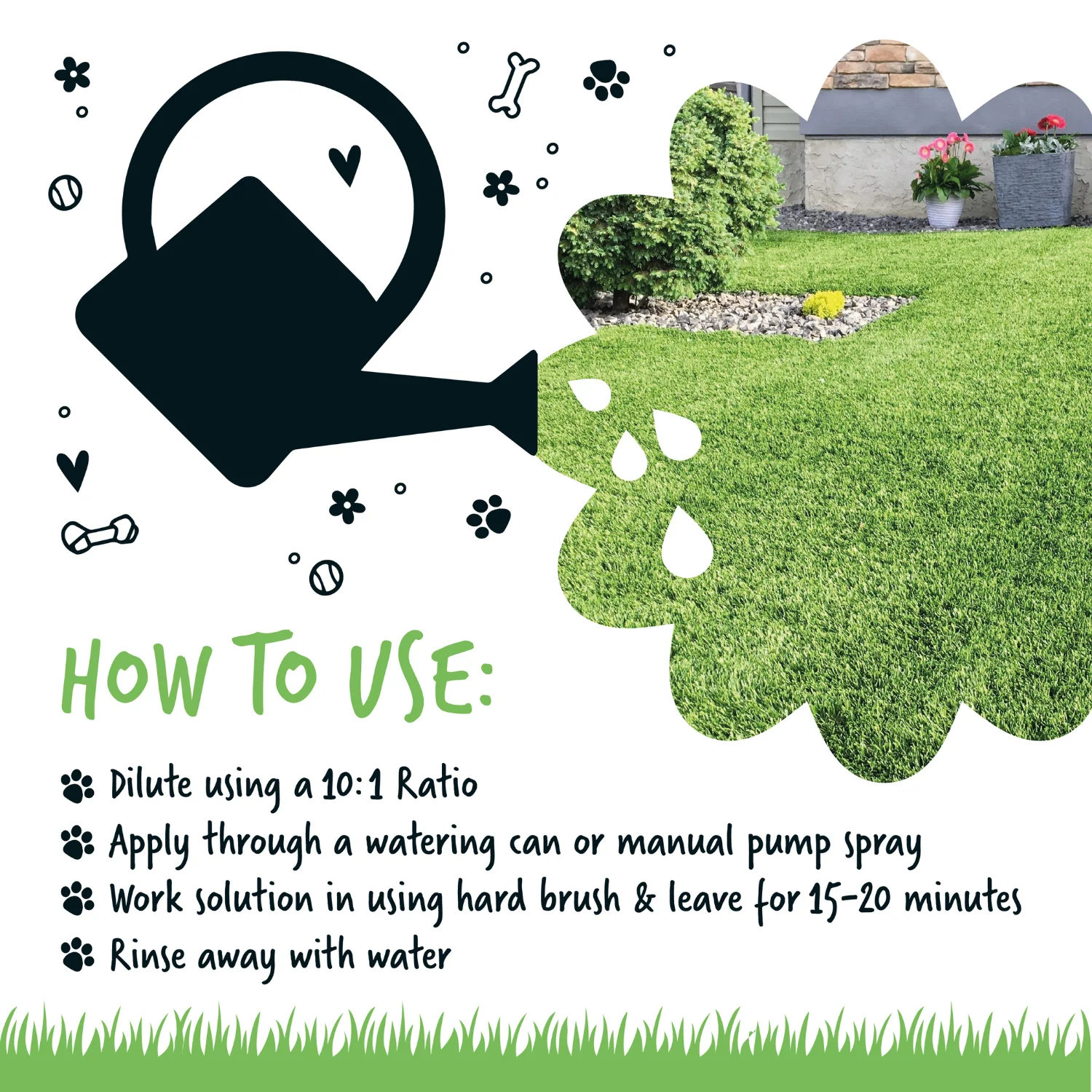 Artificial Grass Cleaner in Fresh Cut Grass Fragrance - Image 7