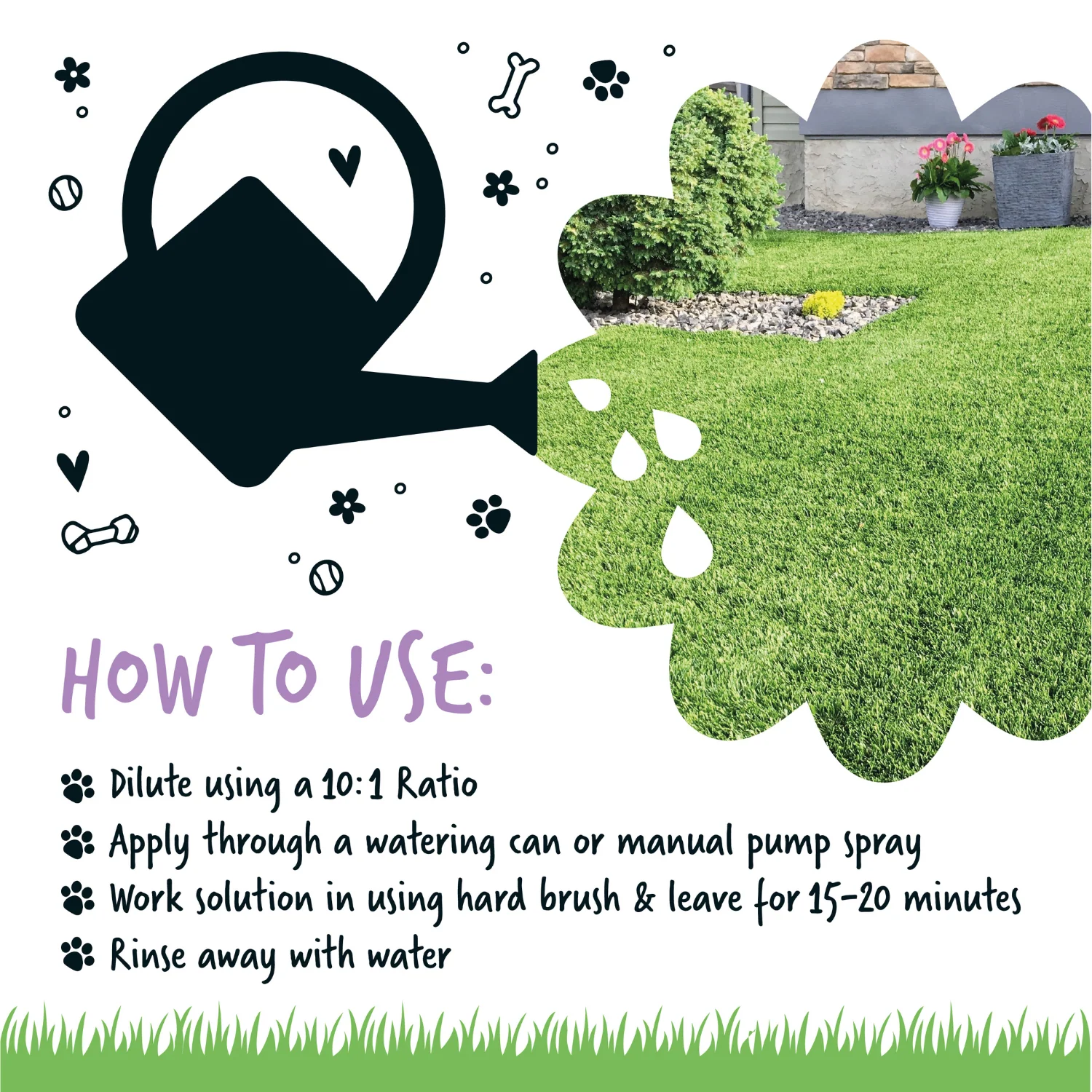Artificial Grass Cleaner in Lavender Fragrance - Image 9