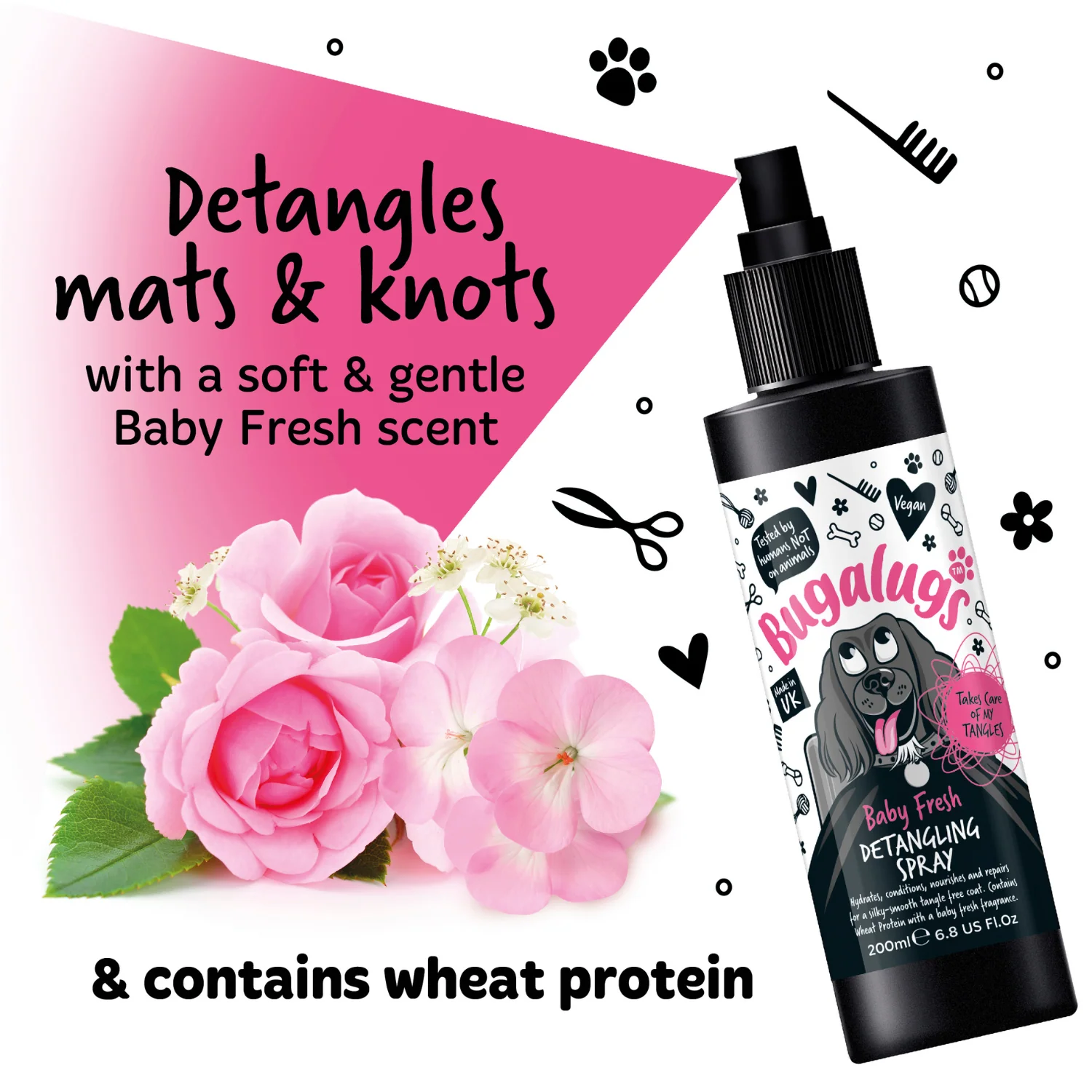Baby Fresh Detangling Spray for Dogs - Image 3