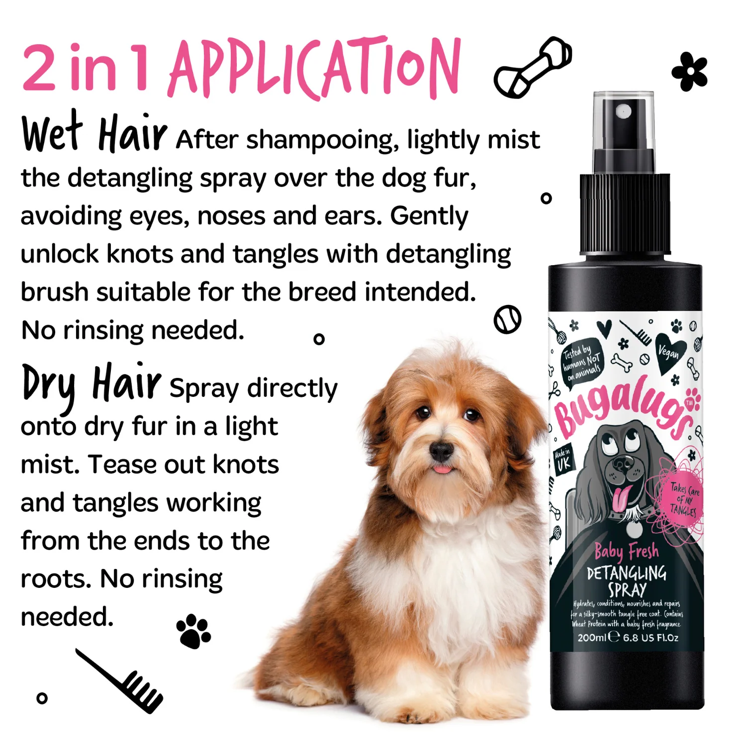 Baby Fresh Detangling Spray for Dogs - Image 5