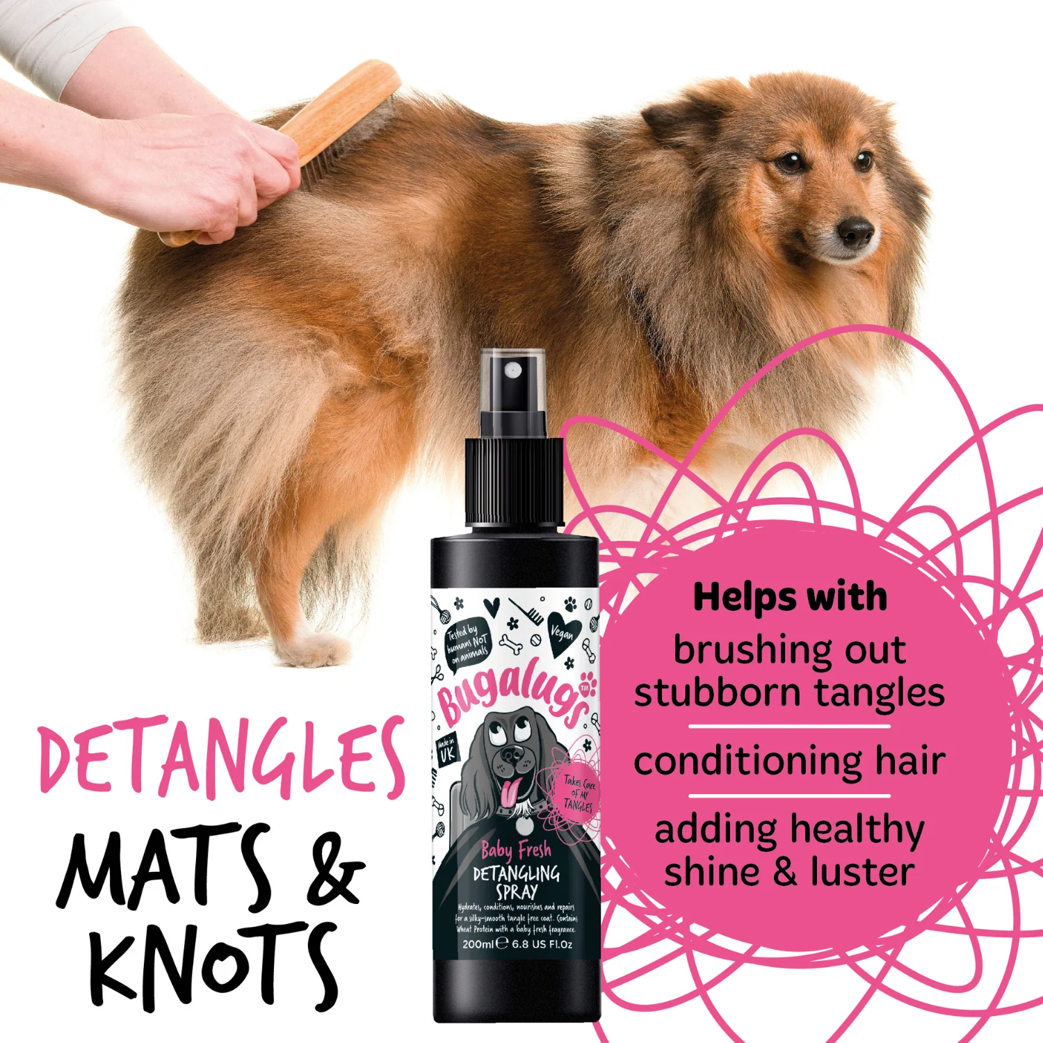 Baby Fresh Detangling Spray for Dogs - Image 6
