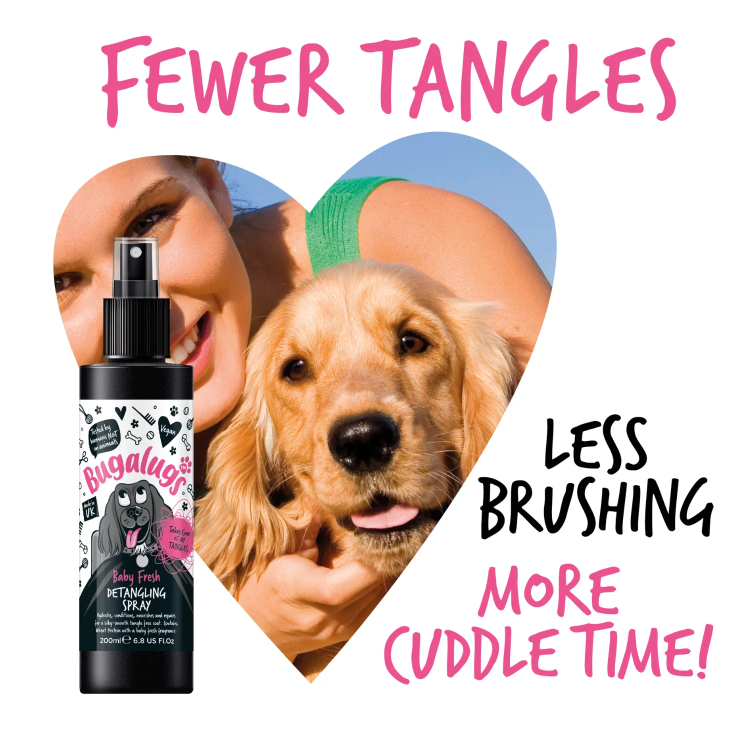 Baby Fresh Detangling Spray for Dogs - Image 8