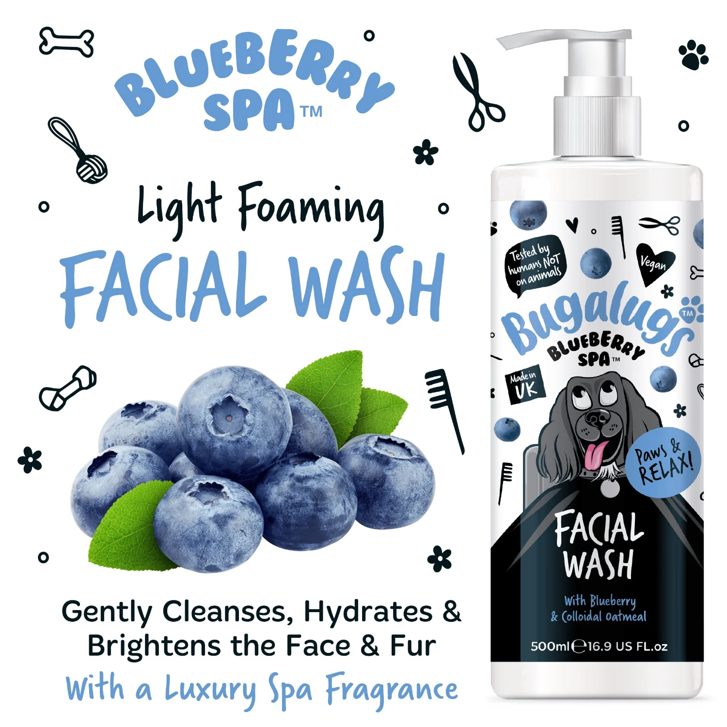 Blueberry Spa™ Facial Wash for Dogs - Image 3