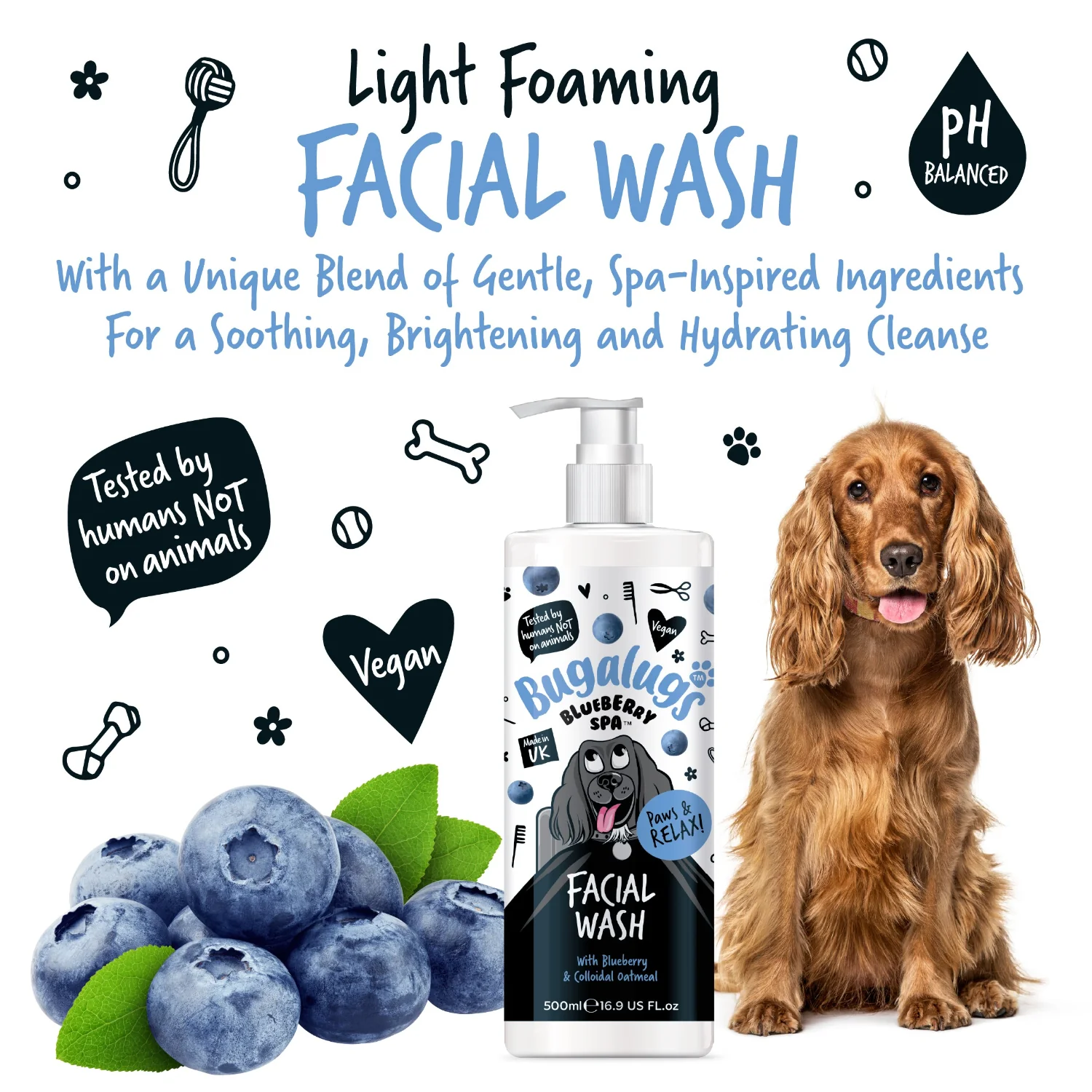 Blueberry Spa™ Facial Wash for Dogs - Image 6