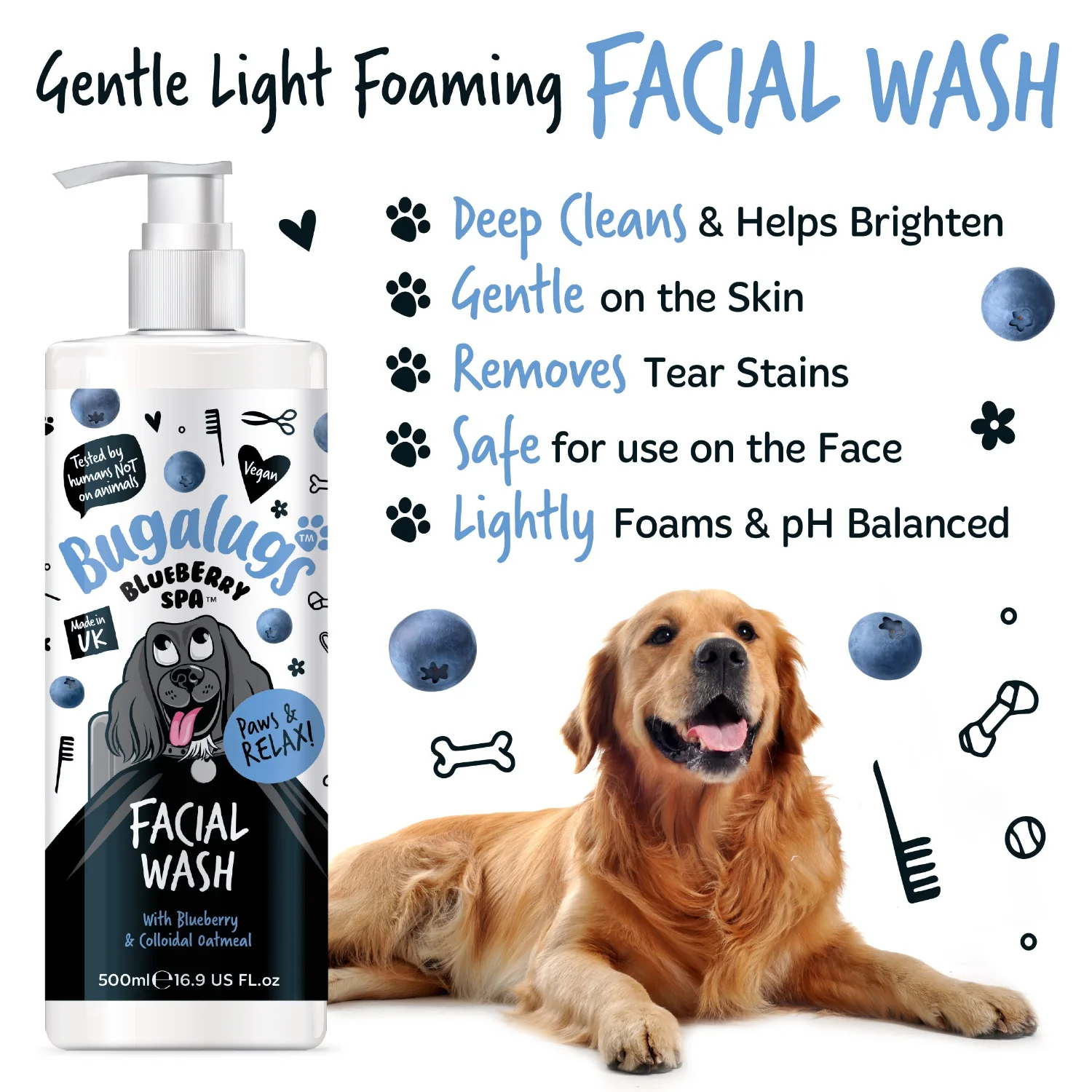 Blueberry Spa™ Facial Wash for Dogs - Image 7