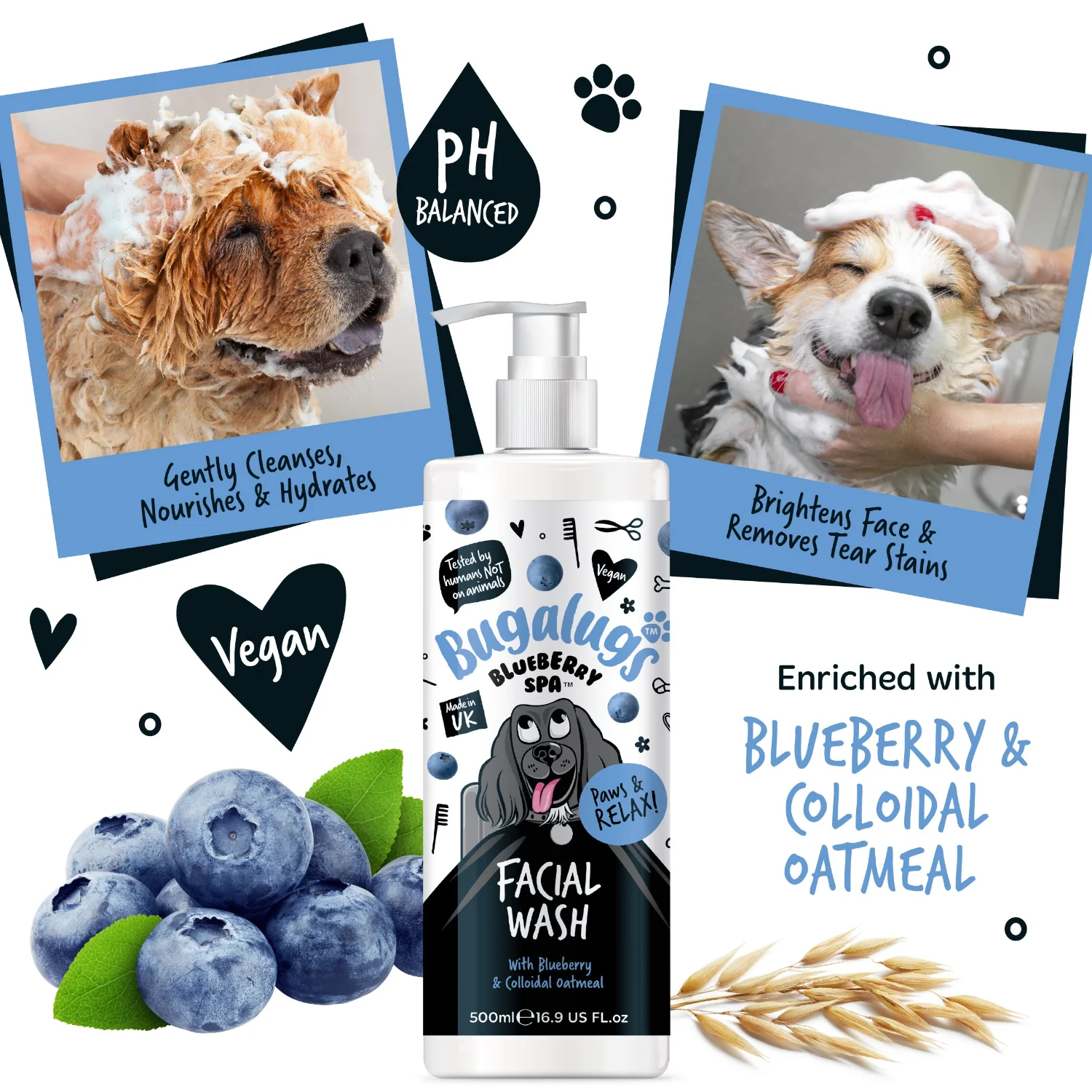Blueberry Spa™ Facial Wash for Dogs - Image 8