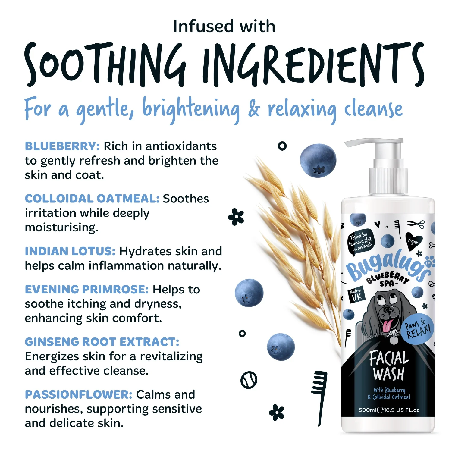 Blueberry Spa™ Facial Wash for Dogs - Image 9