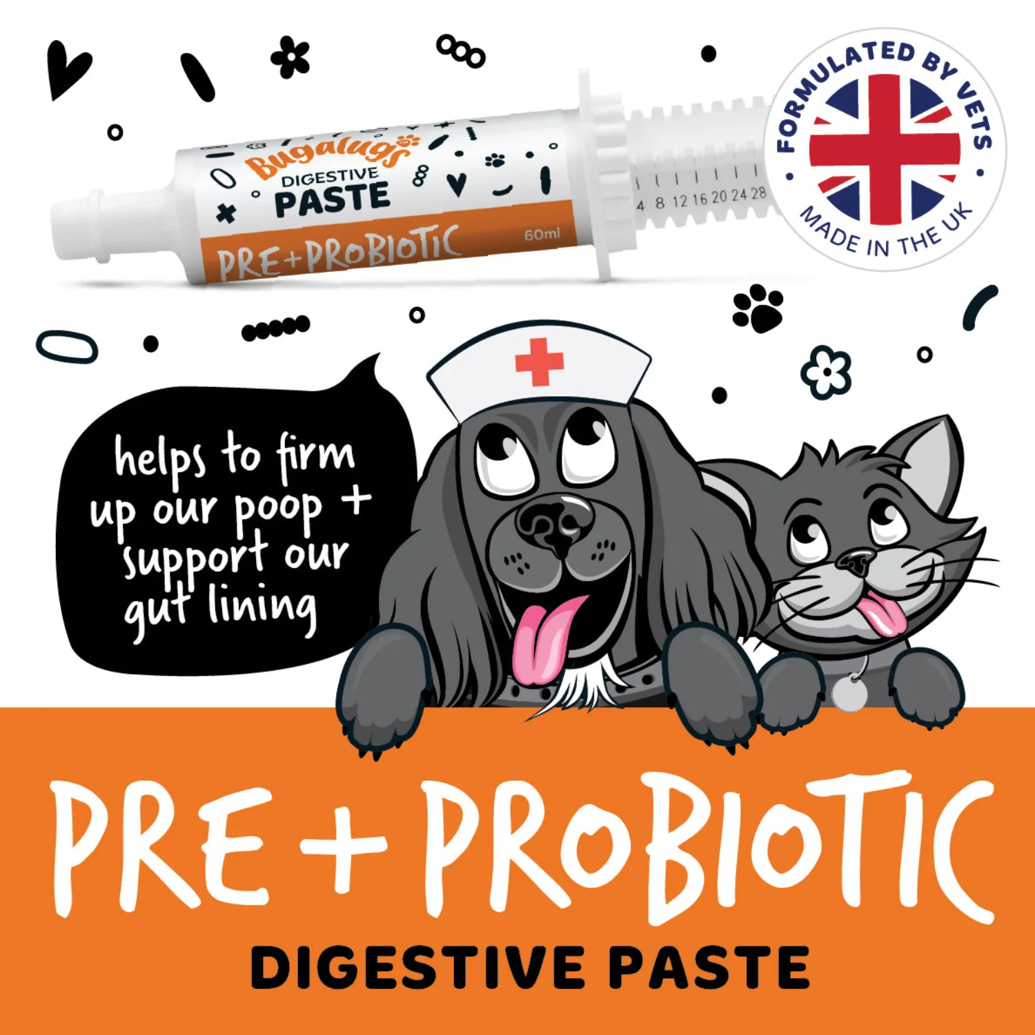 Pre & Probiotic Digestive Paste for Dogs & Cats (60ml) - Image 4