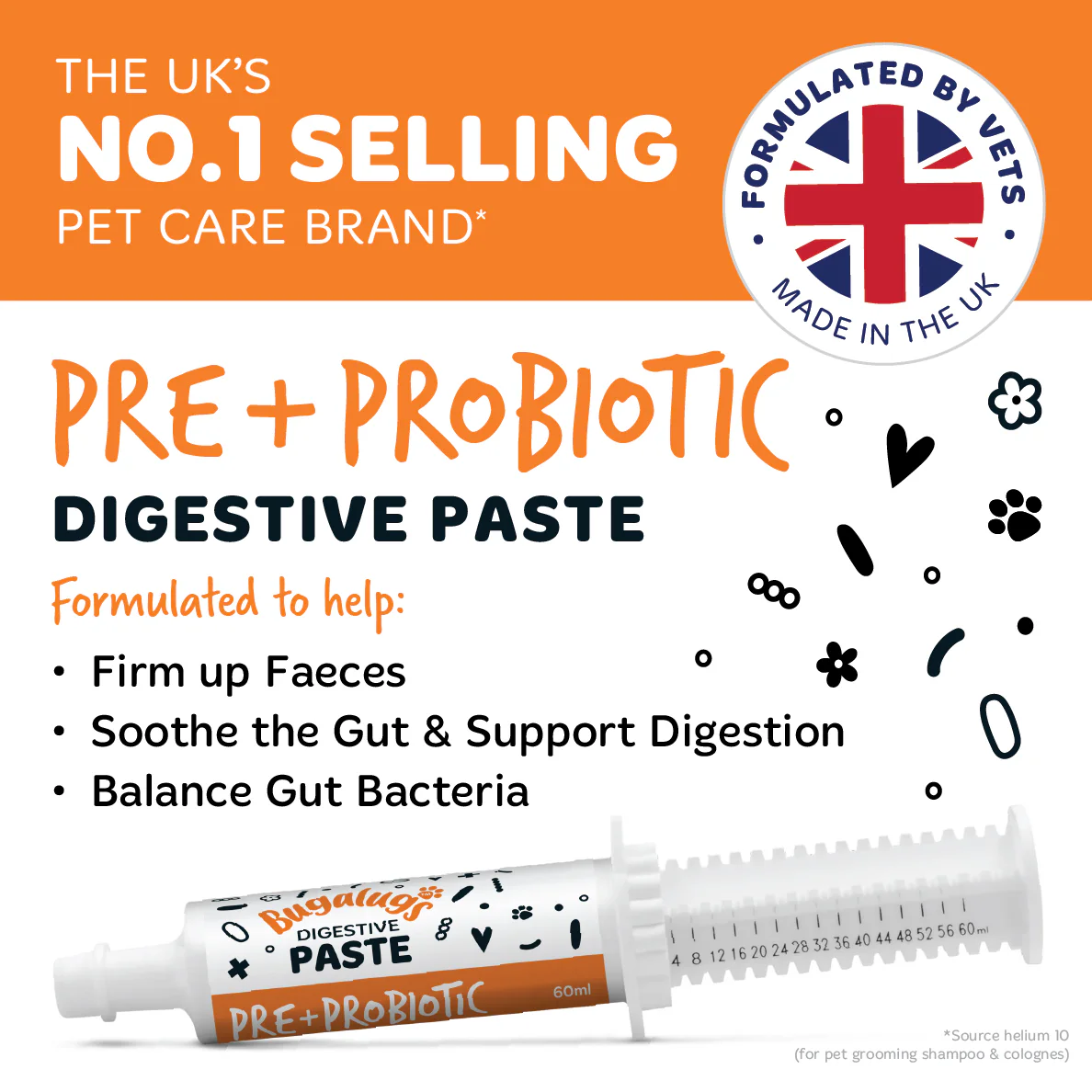 Pre & Probiotic Digestive Paste for Dogs & Cats (60ml) - Image 9