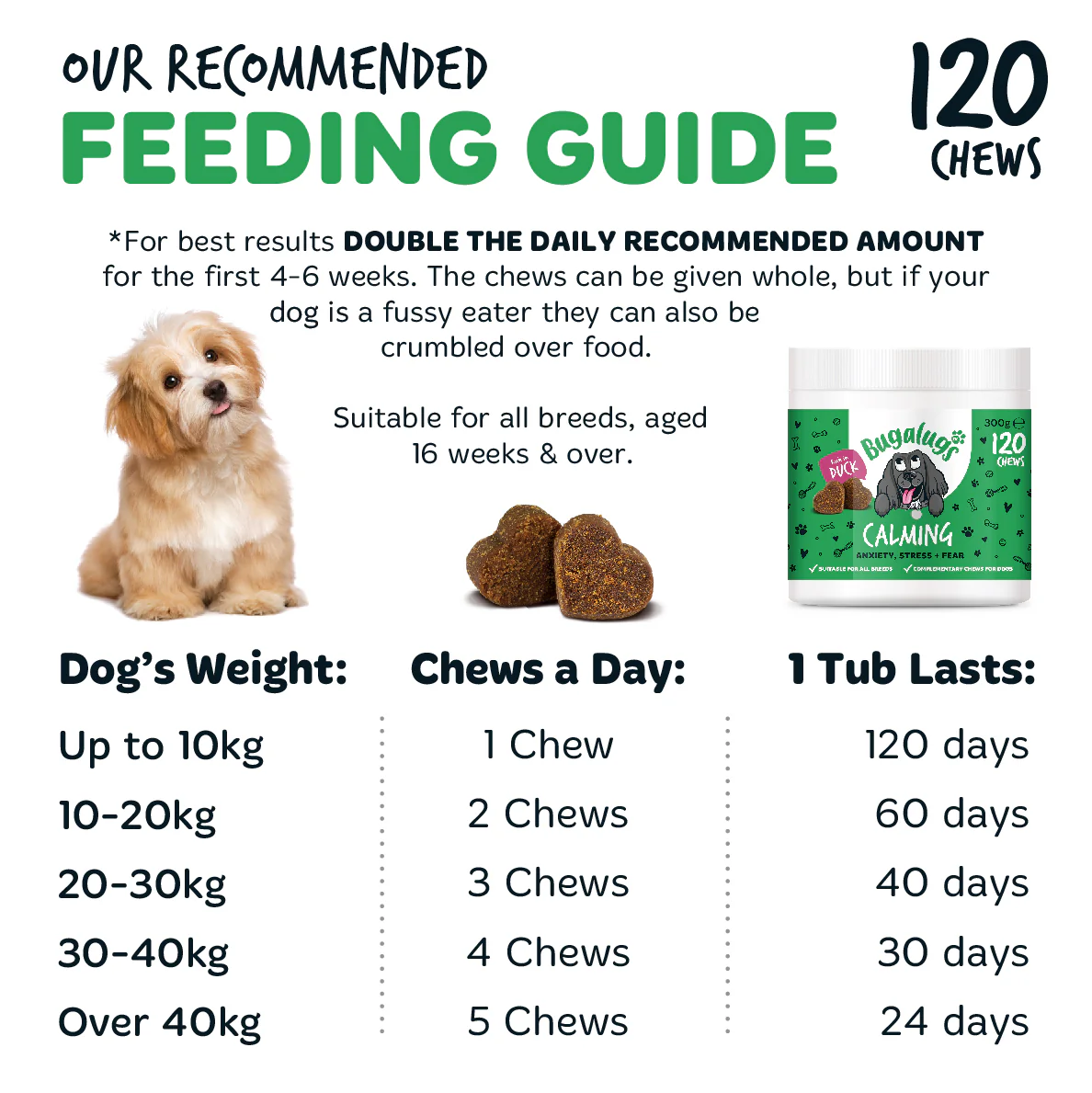 Calming Supplement Chews for Dogs 3-Pack - Image 6