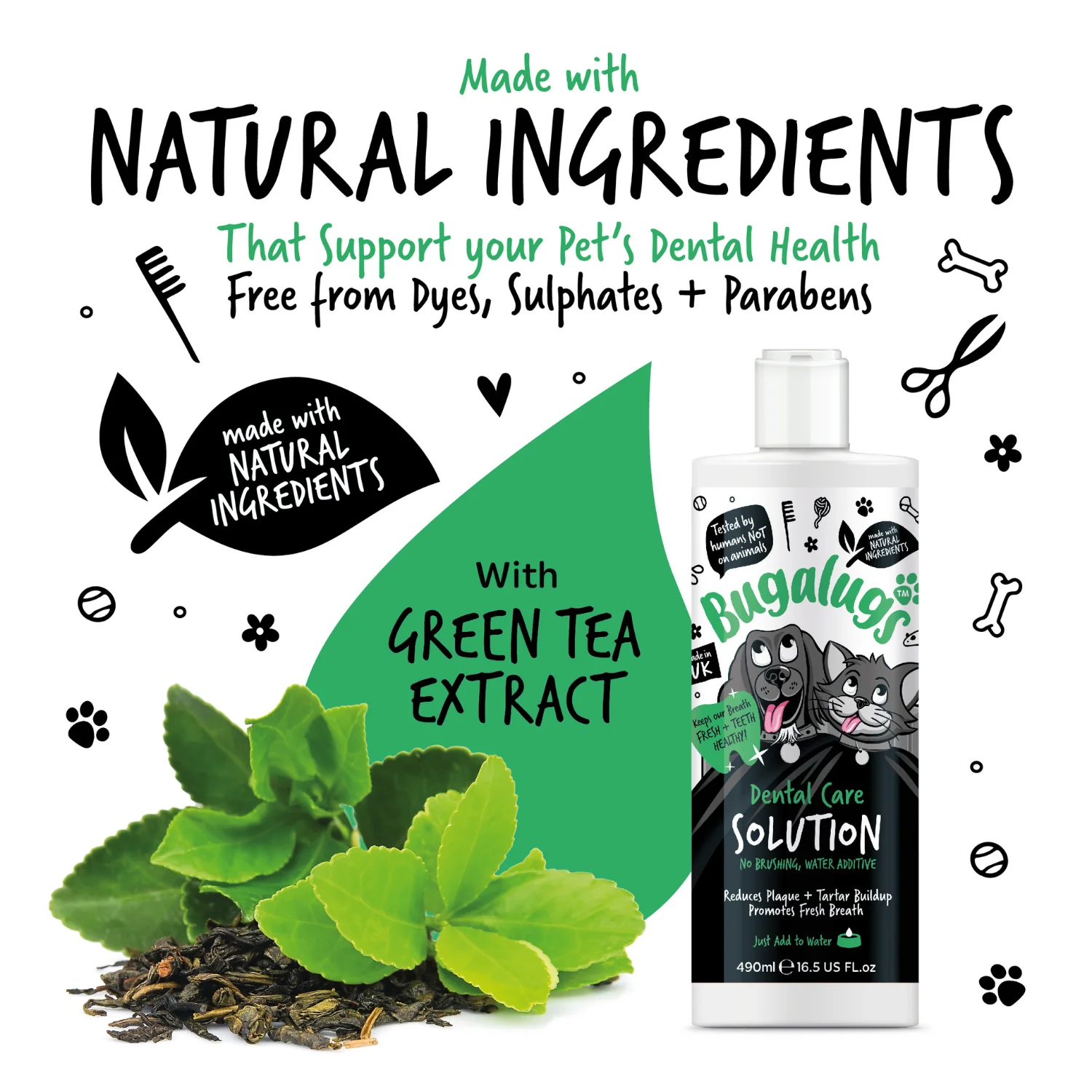 Dental Care Solution Water Additive for Dogs & Cats - Image 4