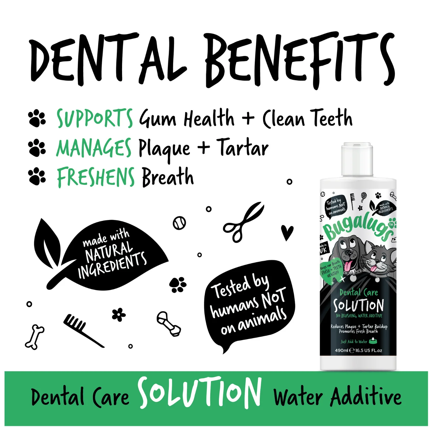 Dental Care Solution Water Additive for Dogs & Cats - Image 7