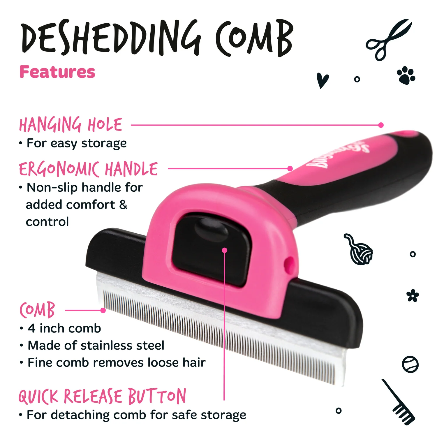 Deshedding Comb - Image 2