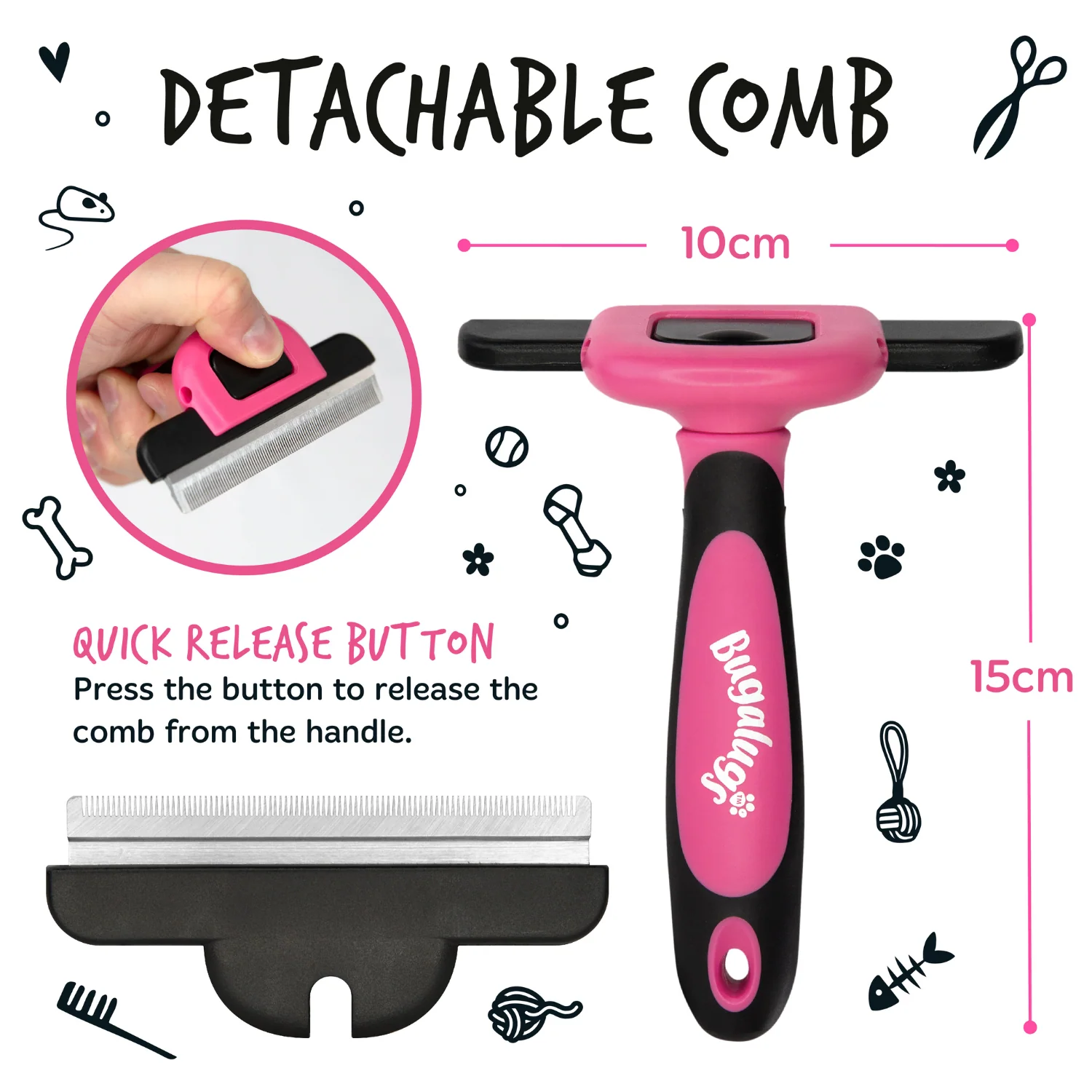 Deshedding Comb - Image 4