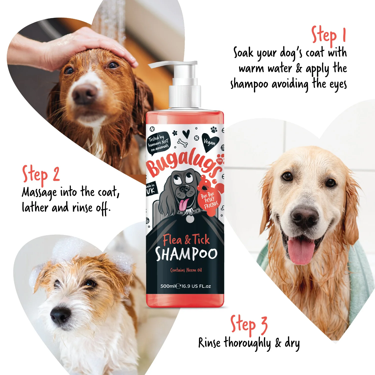 Flea and Tick Dog Shampoo with Neem Oil - Image 6