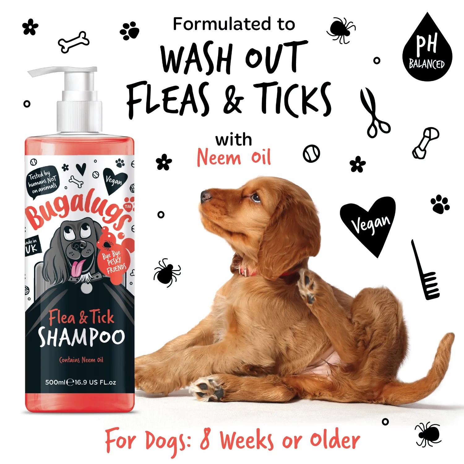 Flea and Tick Dog Shampoo with Neem Oil - Image 8