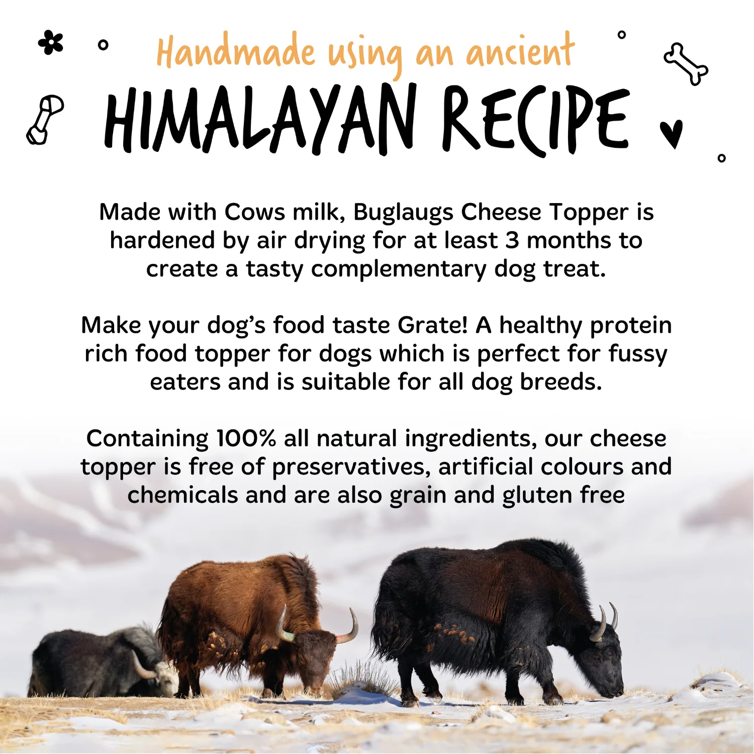 Himalayan Cheese Topper Natural Protein Supplement for Dogs (200g) - Image 5
