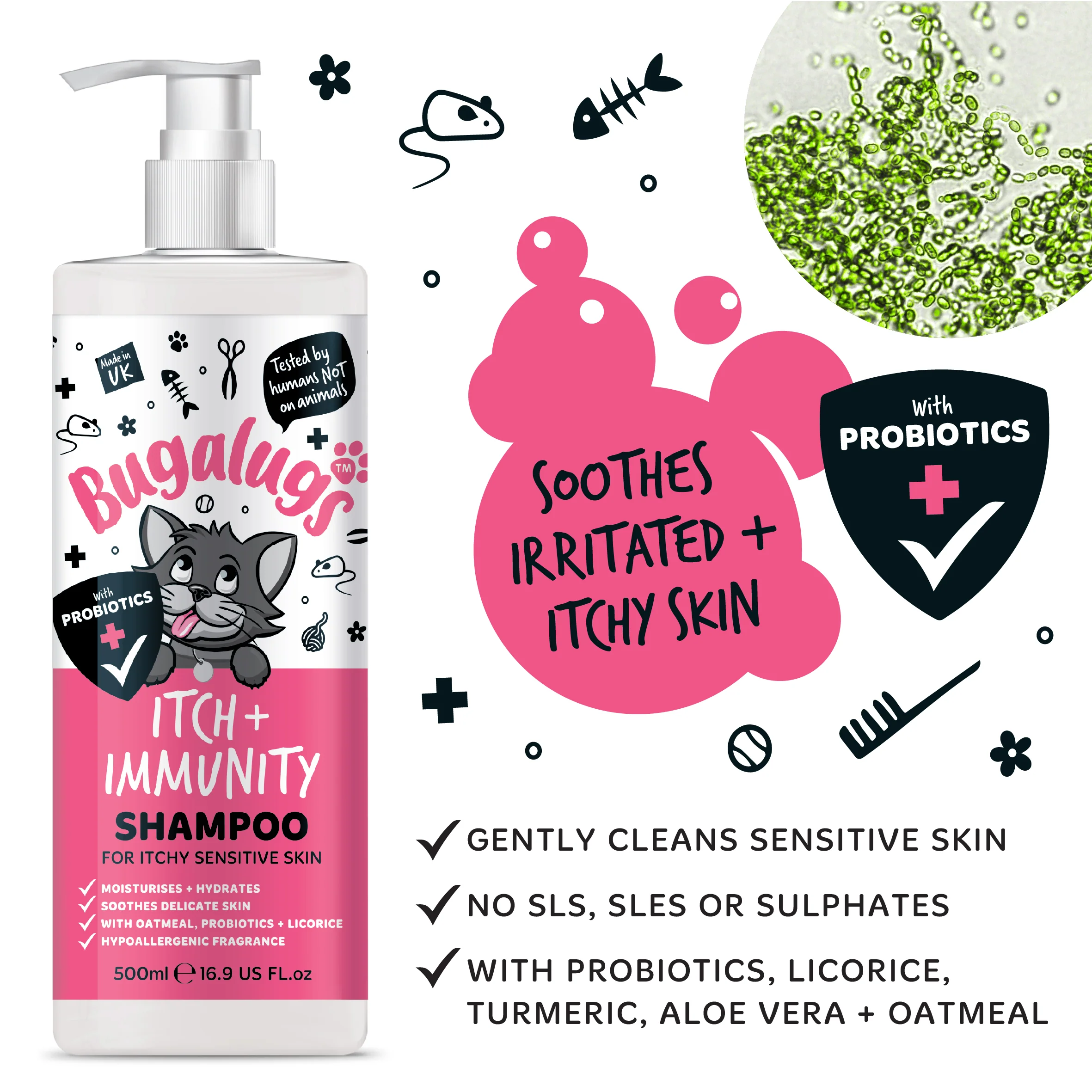 Itch + Immunity Shampoo for Cats - Image 2