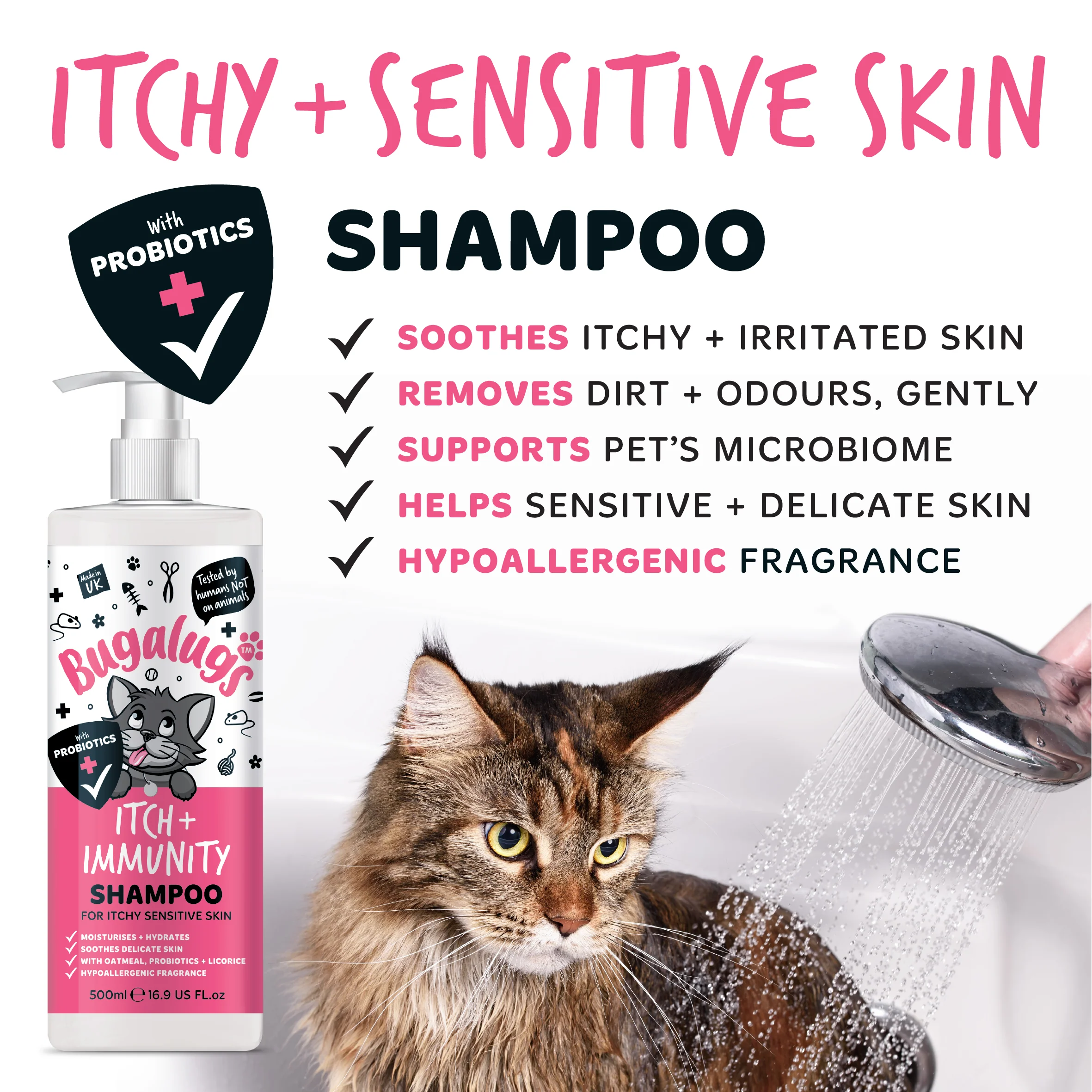 Itch + Immunity Shampoo for Cats - Image 3