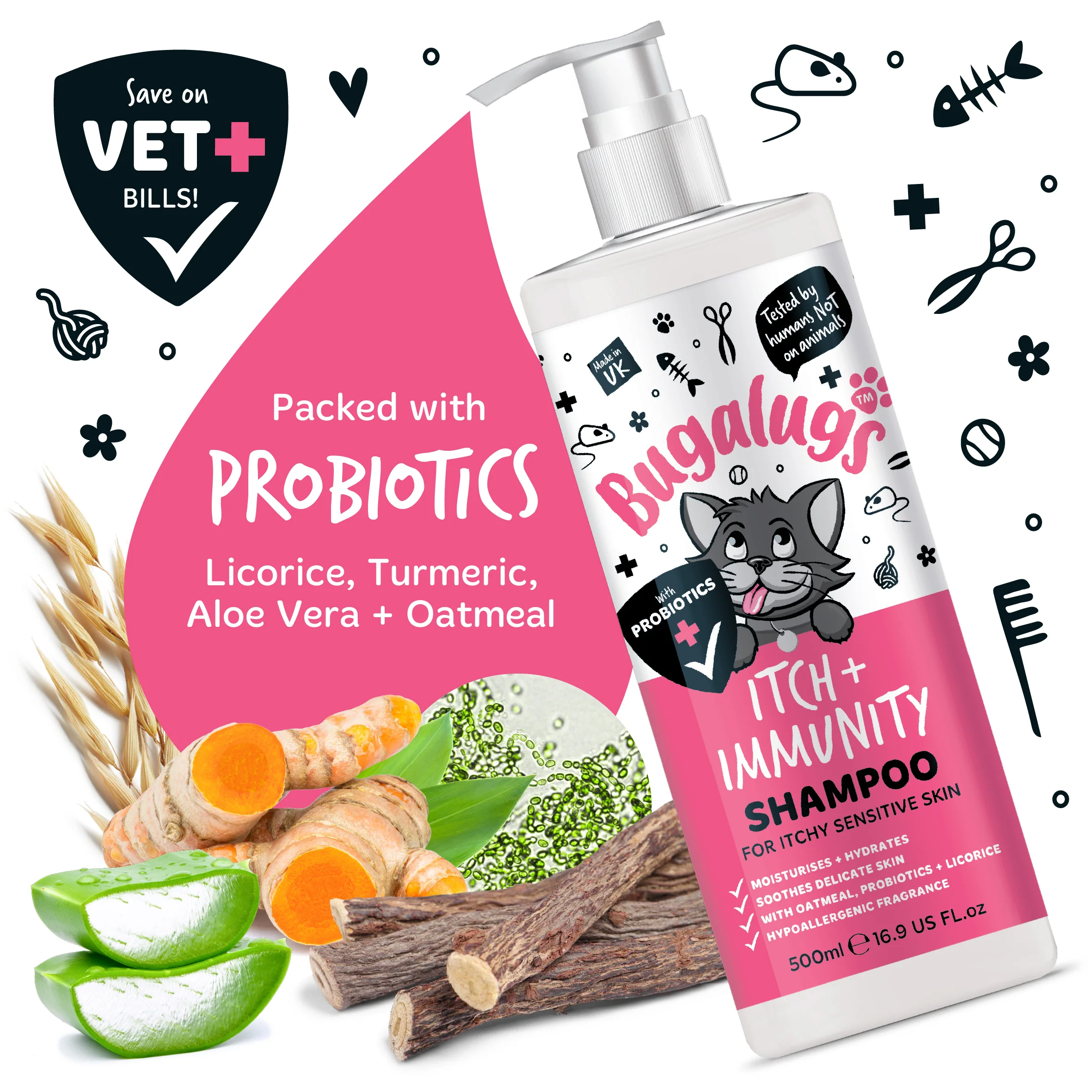Itch + Immunity Shampoo for Cats - Image 4