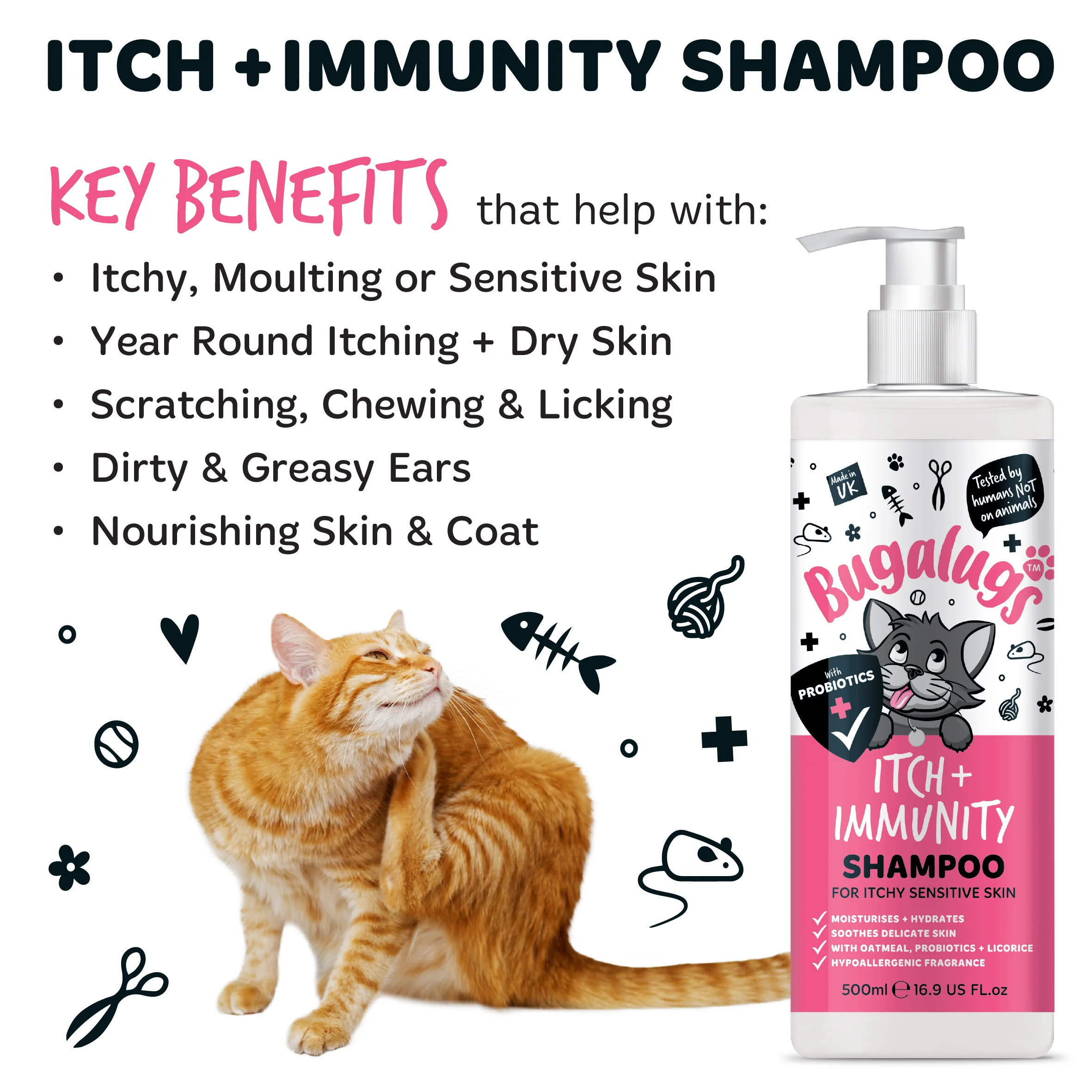 Itch + Immunity Shampoo for Cats - Image 5