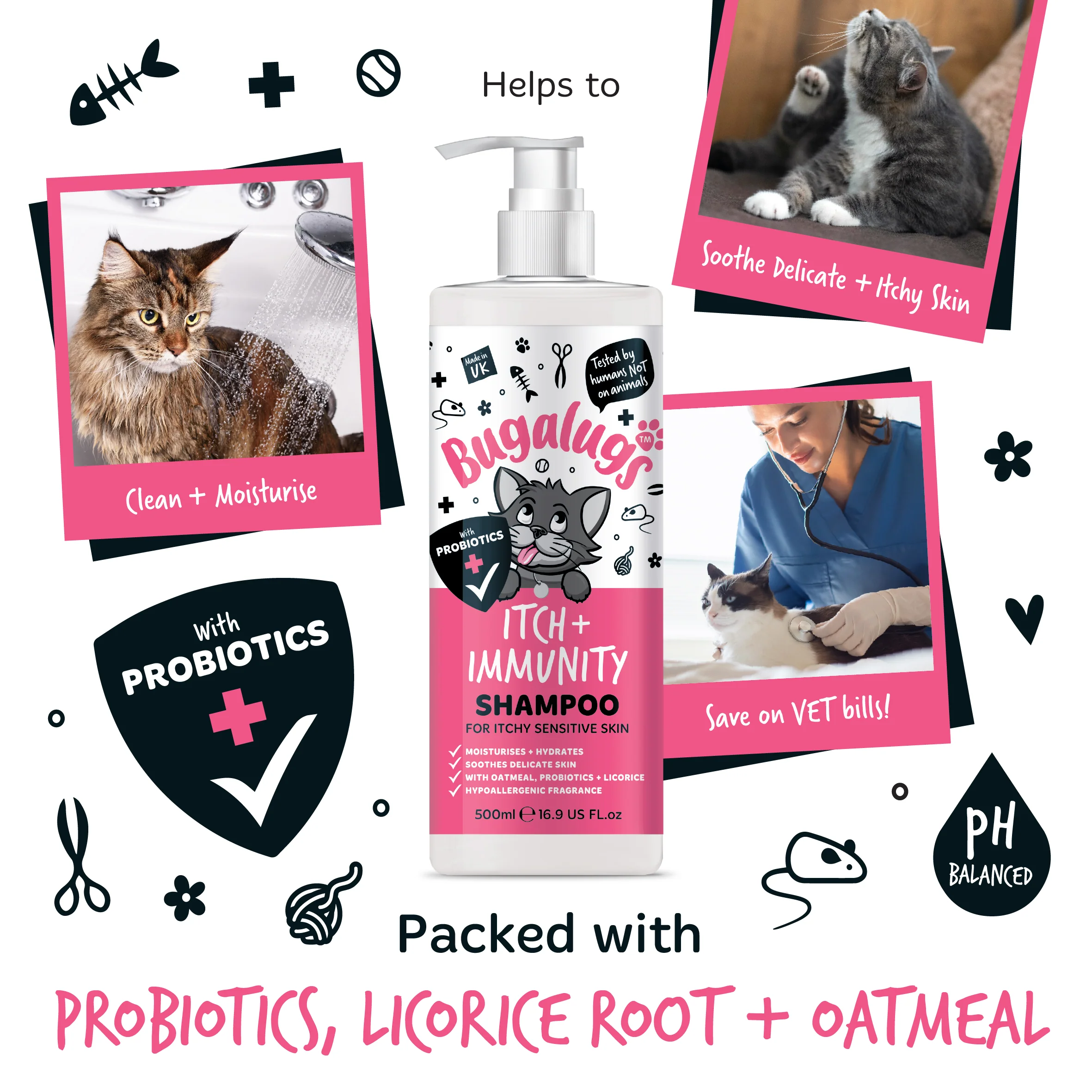 Itch + Immunity Shampoo for Cats - Image 6