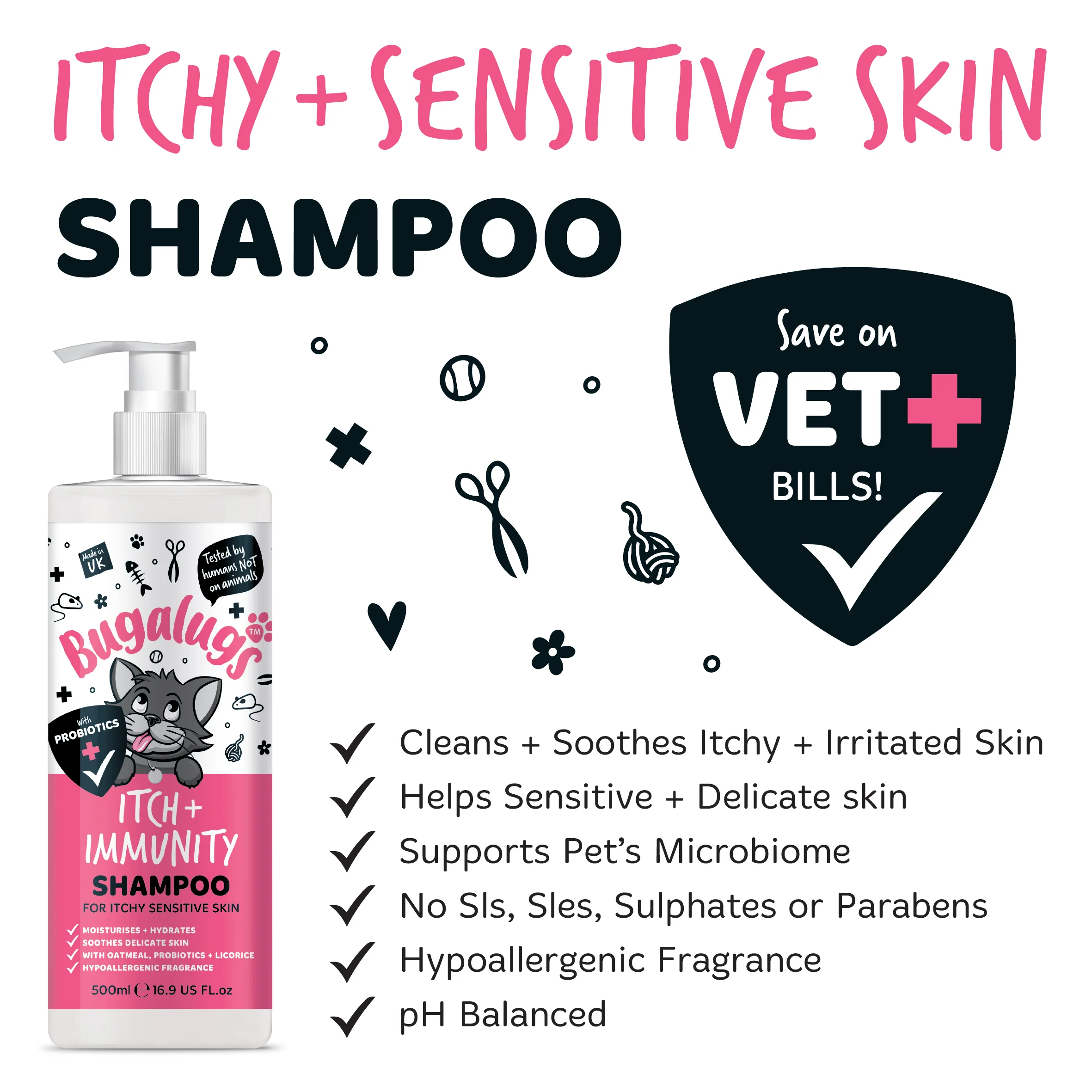 Itch + Immunity Shampoo for Cats - Image 7
