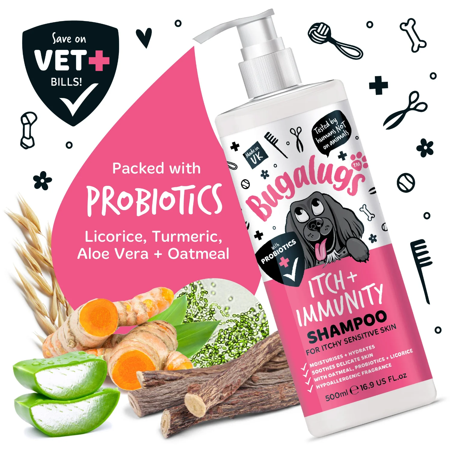 Itch + Immunity Shampoo for Dogs - Image 3