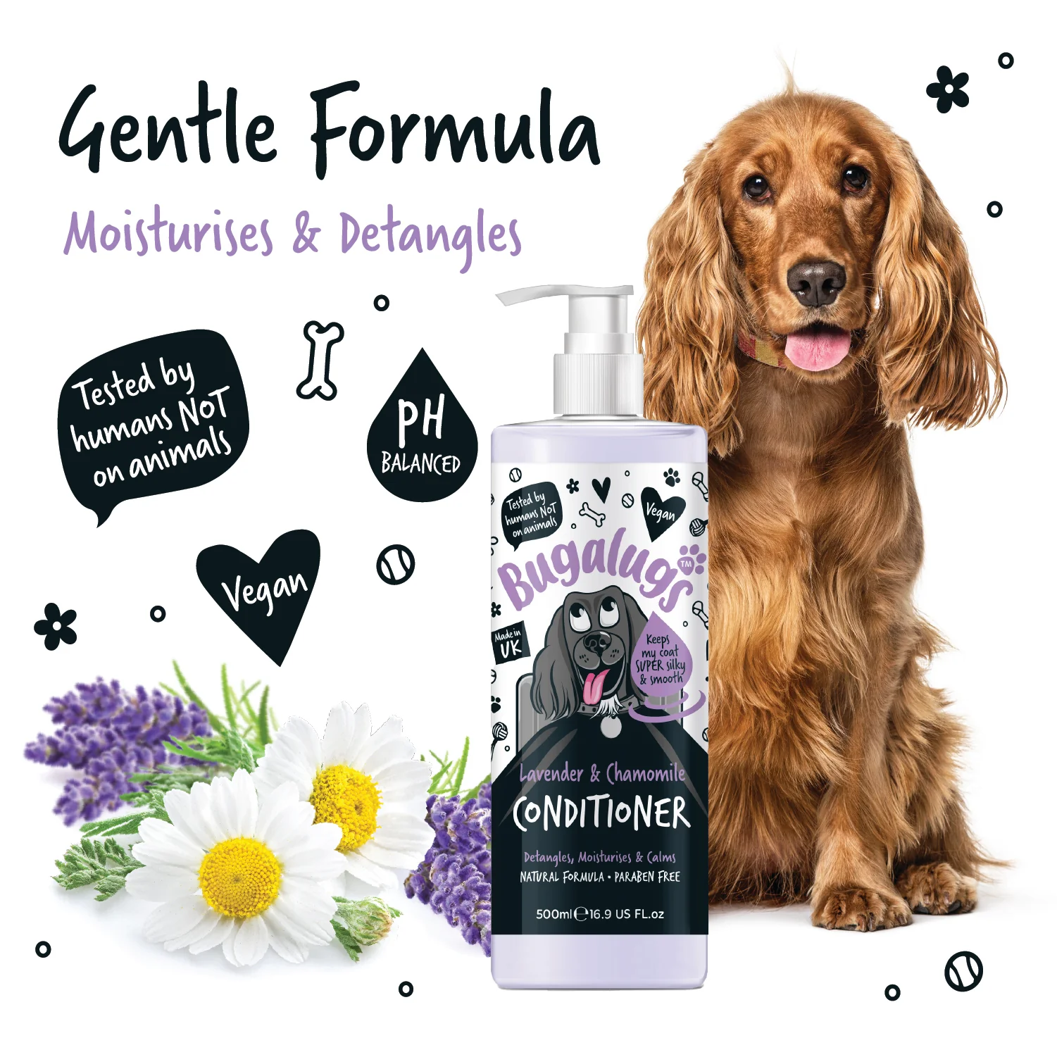 Lavender & Chamomile Dog Conditioner - Image 3