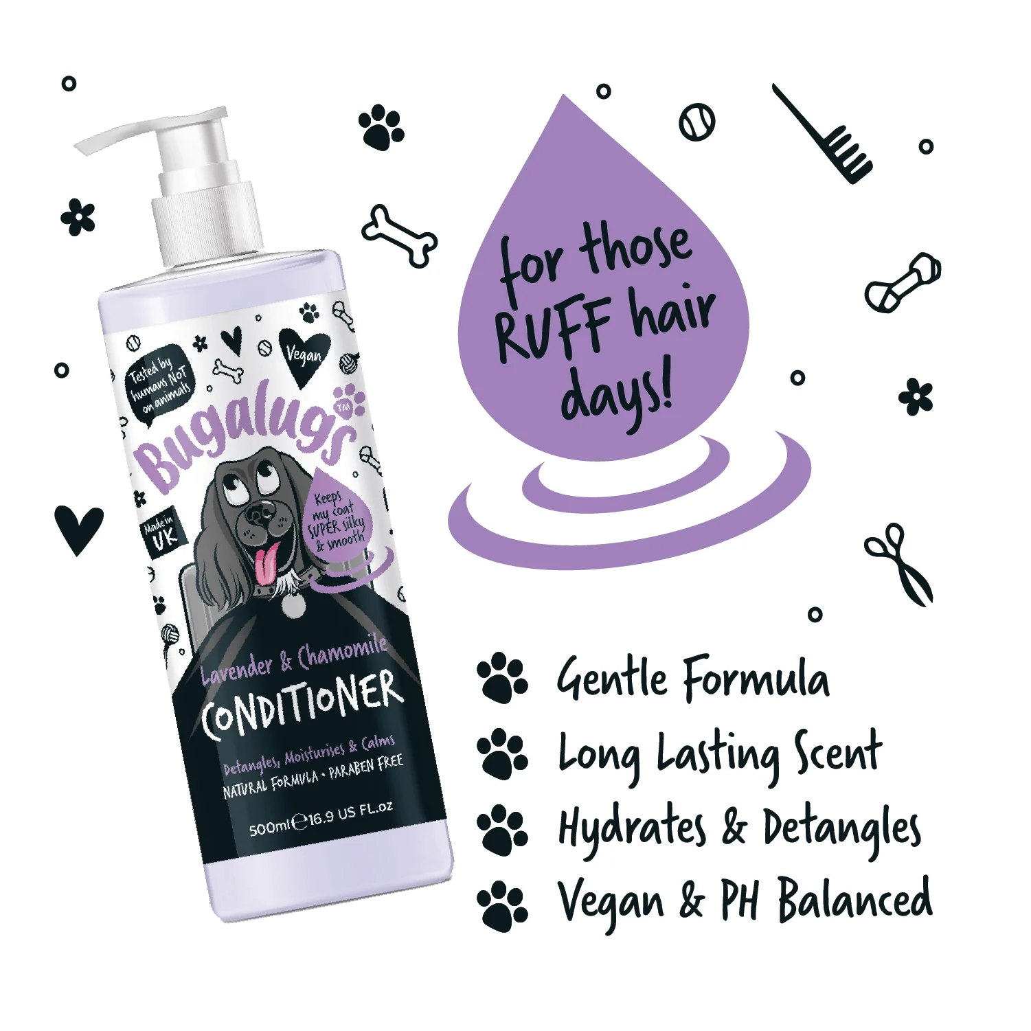 Lavender & Chamomile Dog Conditioner - Image 4