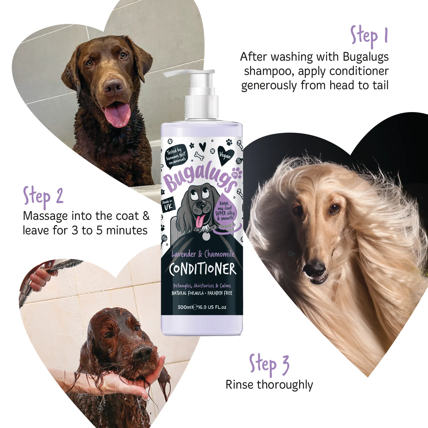 Lavender & Chamomile Dog Conditioner - Image 6
