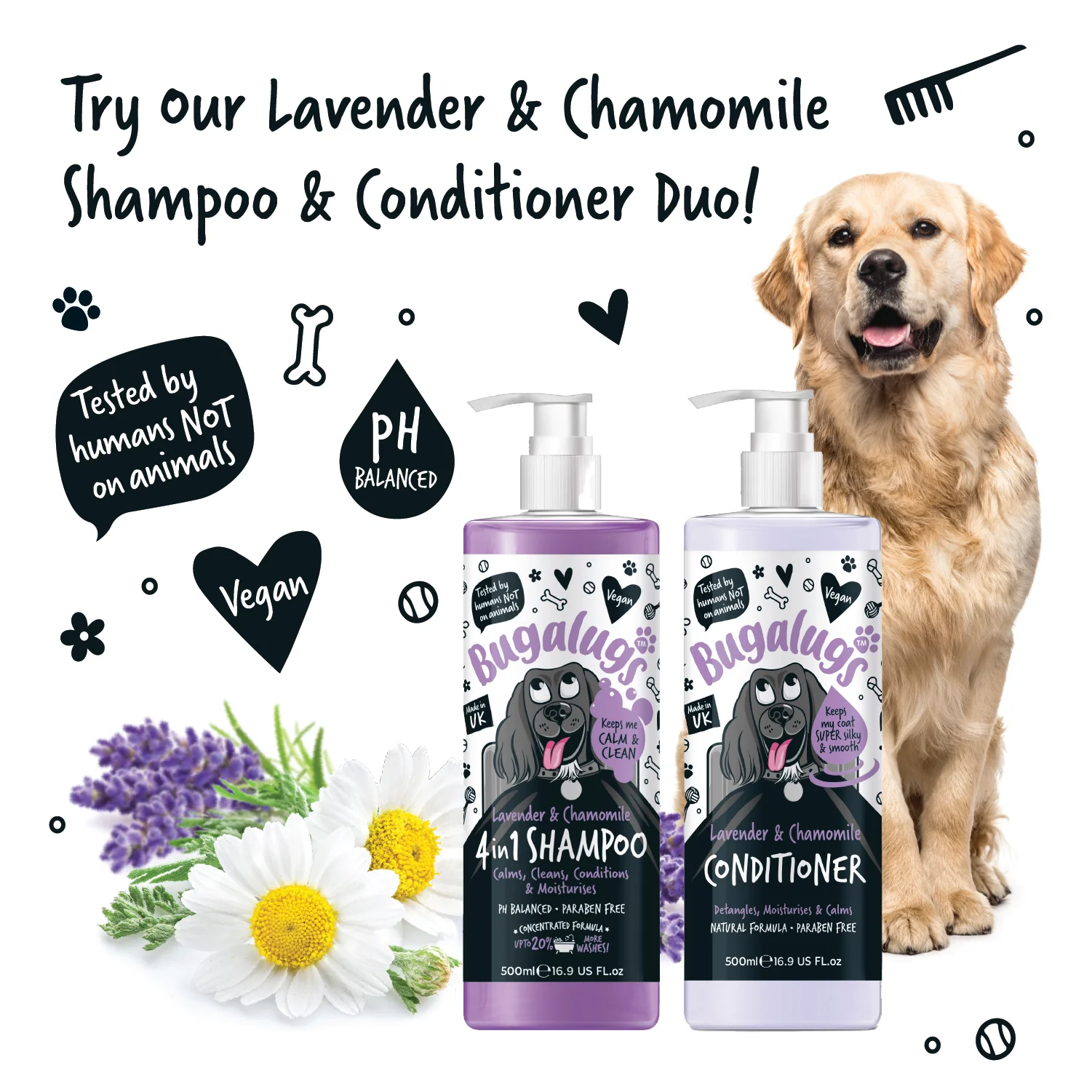 Lavender & Chamomile Dog Conditioner - Image 9