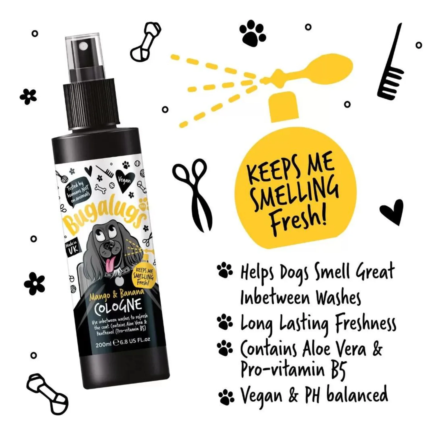 Mango & Banana Dog Cologne - Image 3